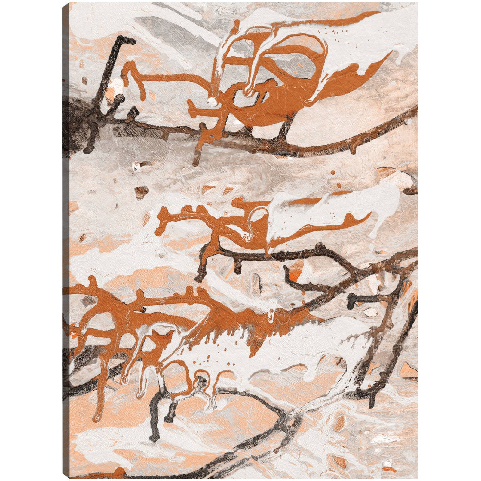 cuadro decorativo Resumen de arcilla de cueva