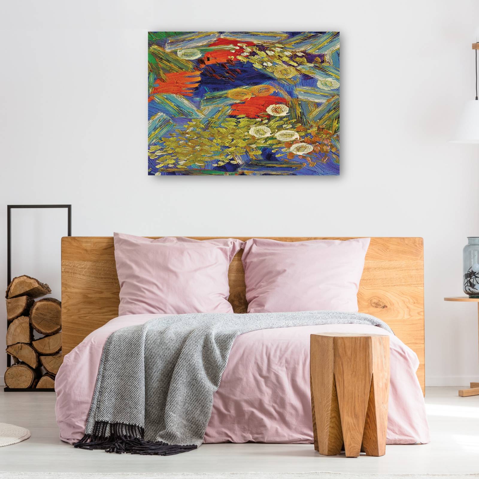 cuadro decorativo Persiguiendo Goldfish Resumen