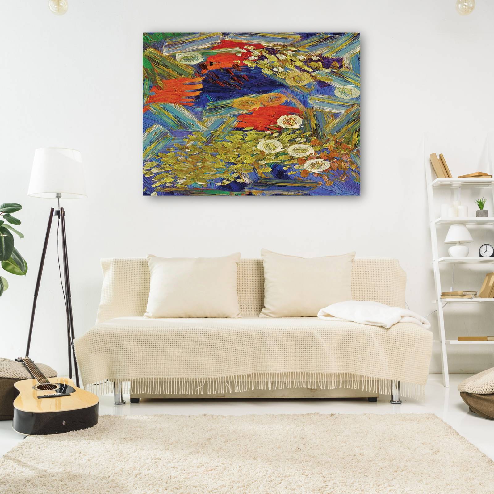 cuadro decorativo Persiguiendo Goldfish Resumen