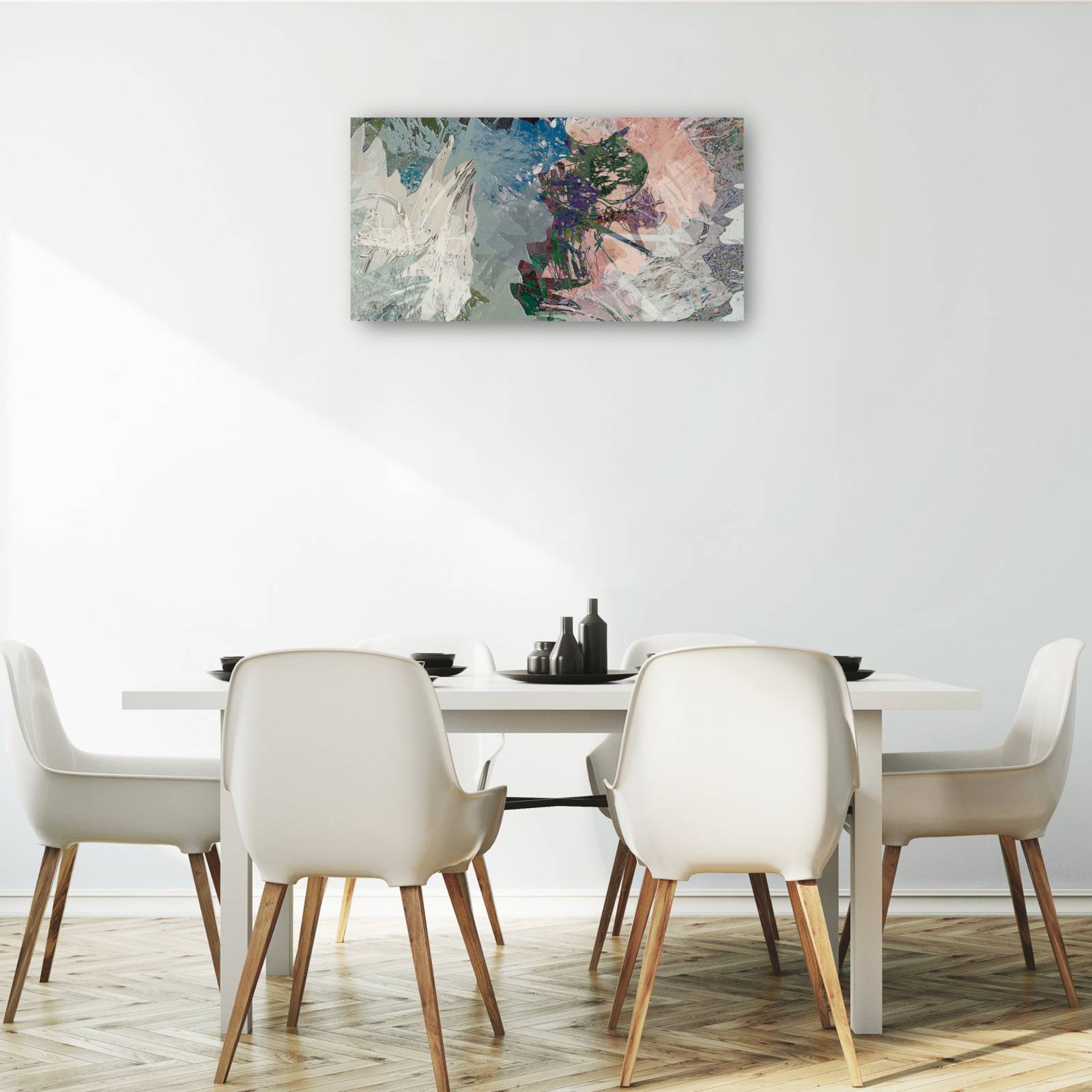 cuadro decorativo Resumen de fusión de icebergs