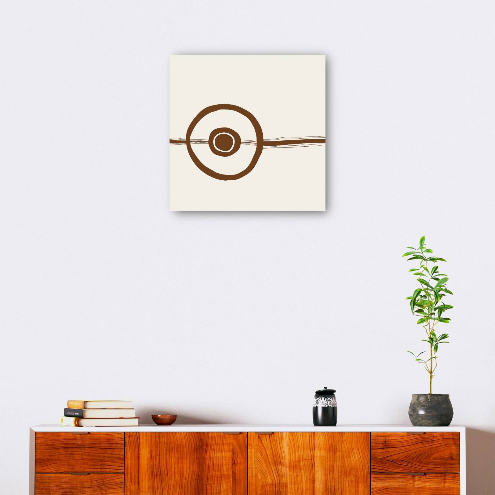 cuadro decorativo Círculos de alma mod