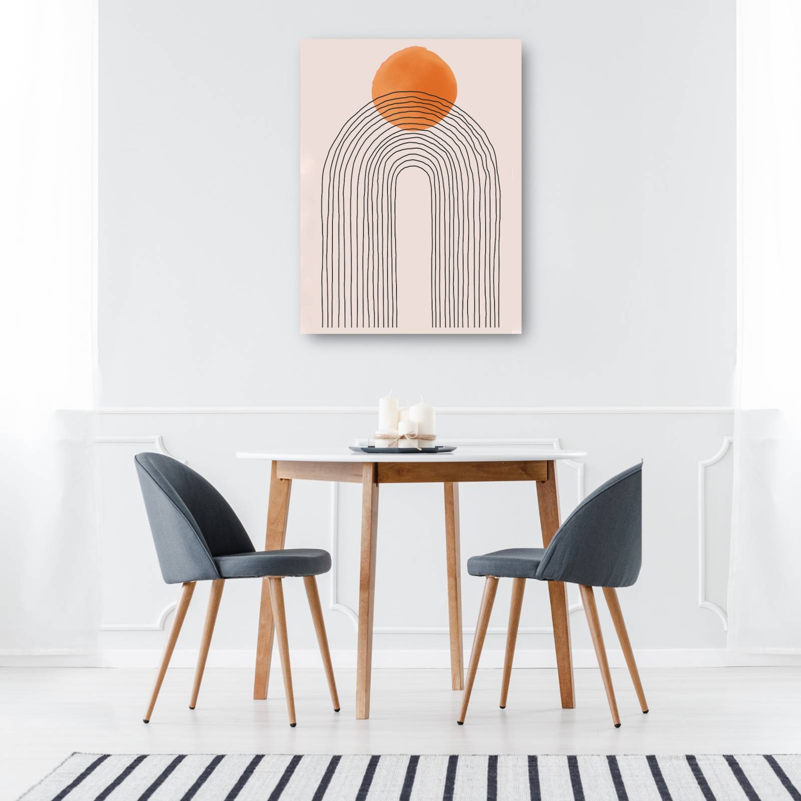 cuadro decorativo Haciendo fila para el sol