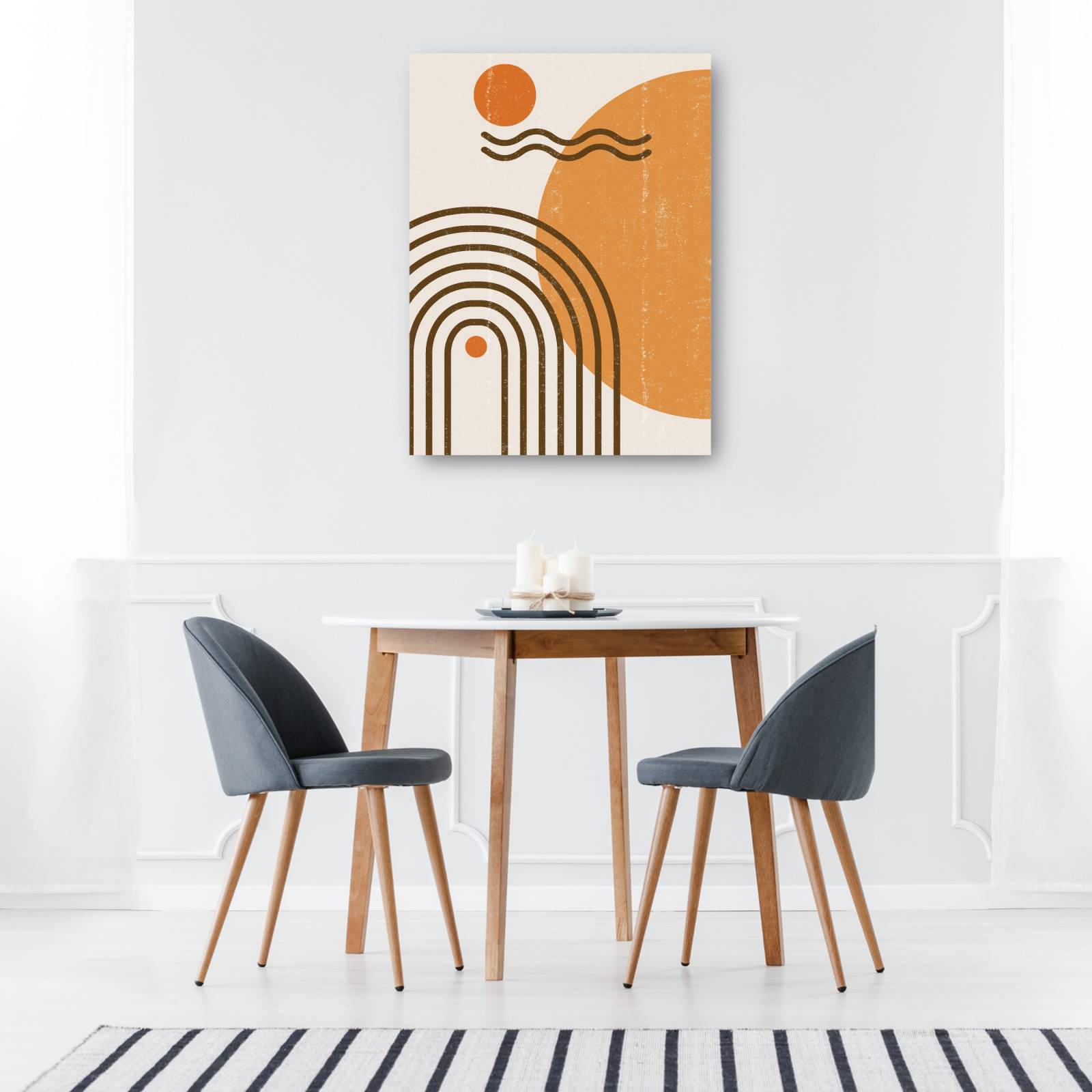 cuadro decorativo Círculo Mod 'Alrededor del Sol