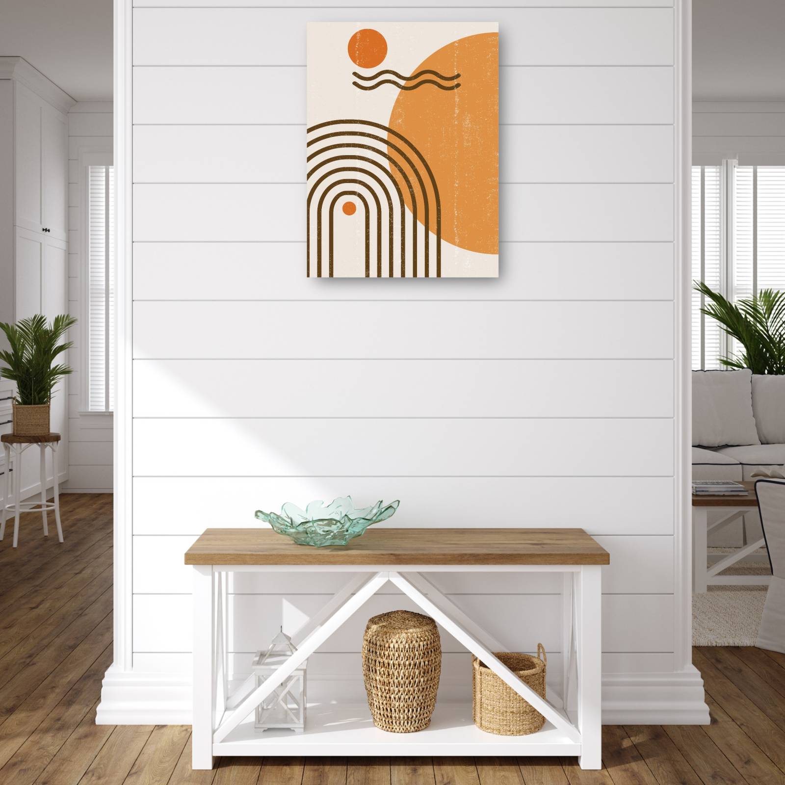 cuadro decorativo Círculo Mod 'Alrededor del Sol