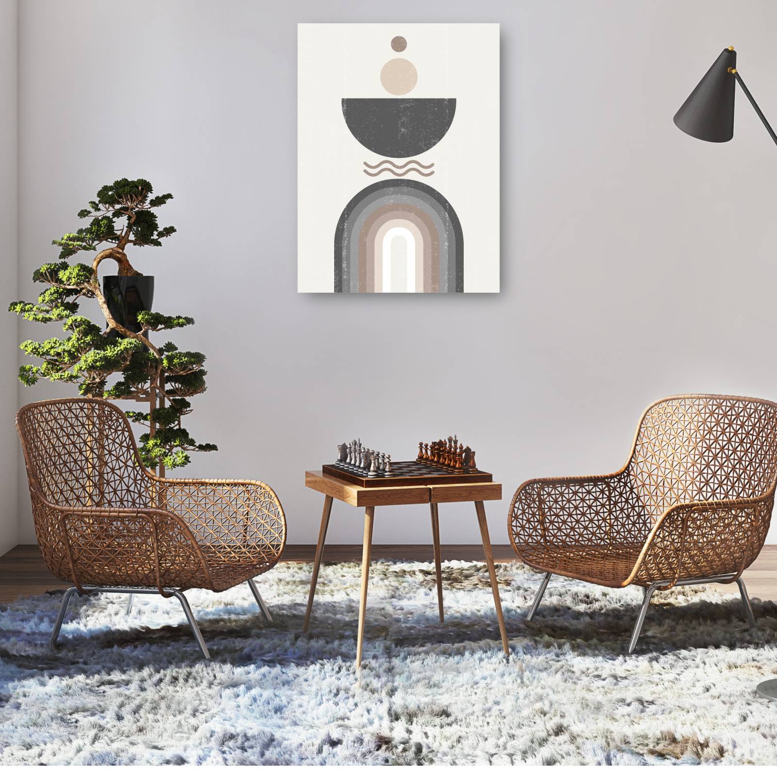 cuadro decorativo Cuenco Cool Mod Rainbow