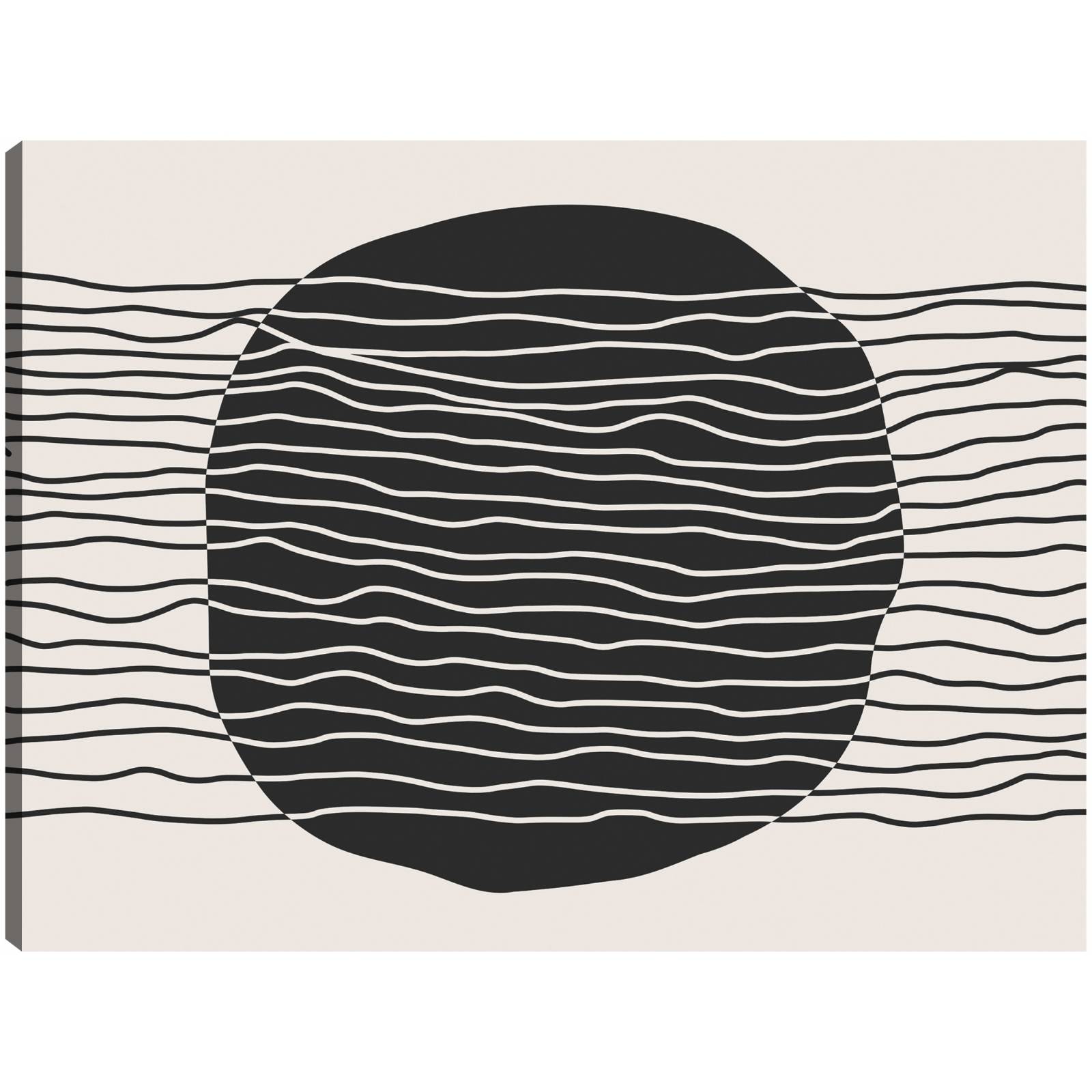 cuadro decorativo Círculo moderno de teoría de cuerdas