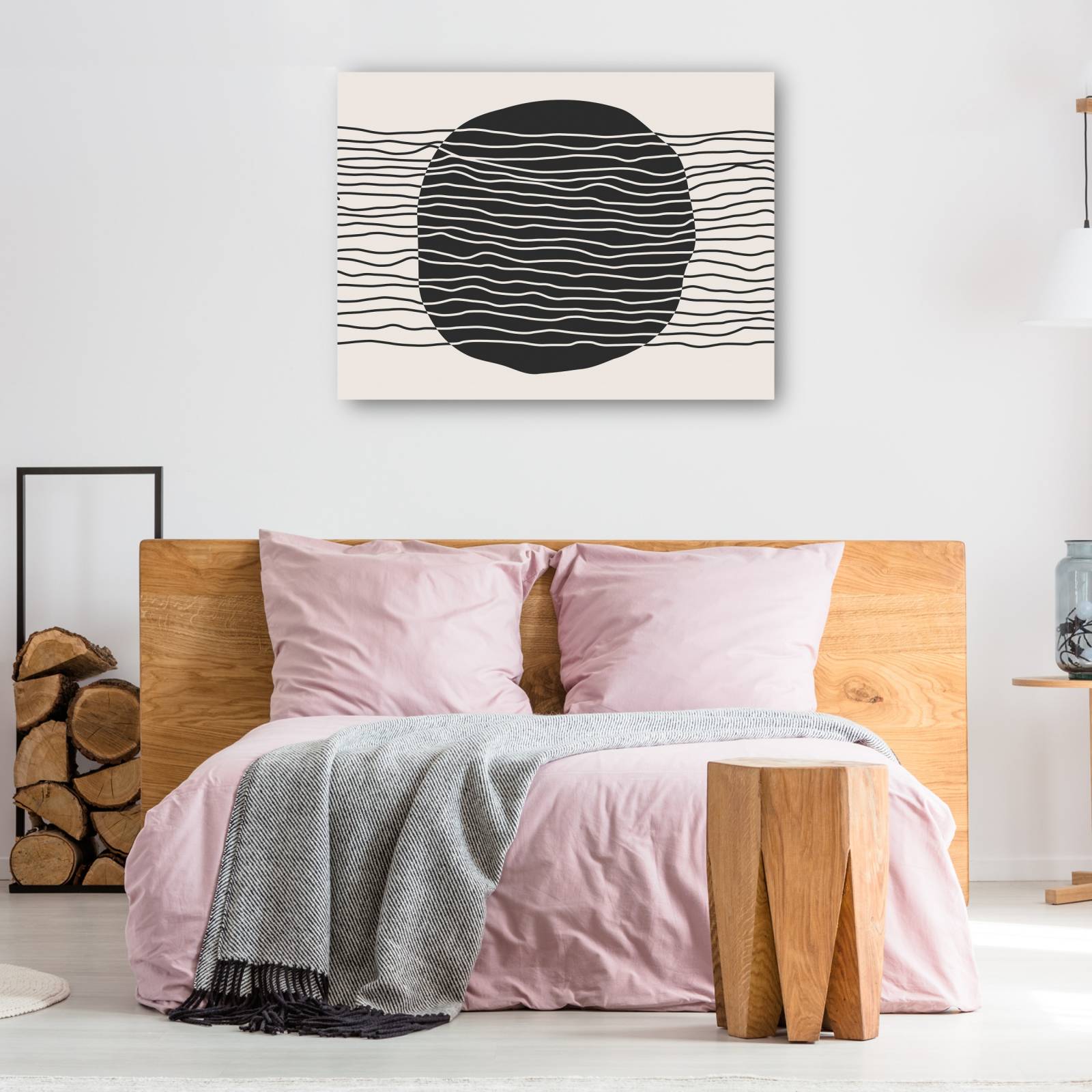 cuadro decorativo Círculo moderno de teoría de cuerdas