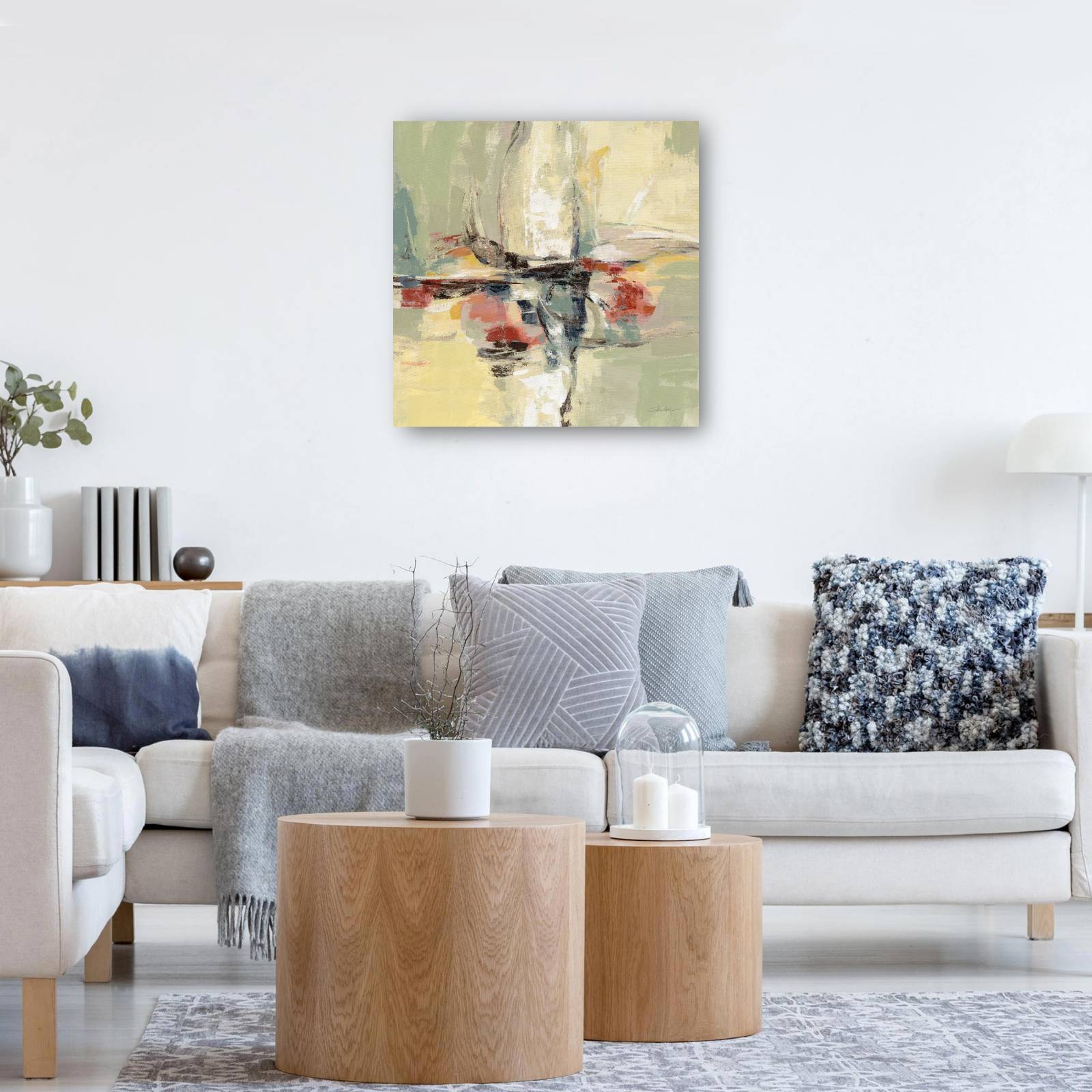 cuadro decorativo ambiente isleño