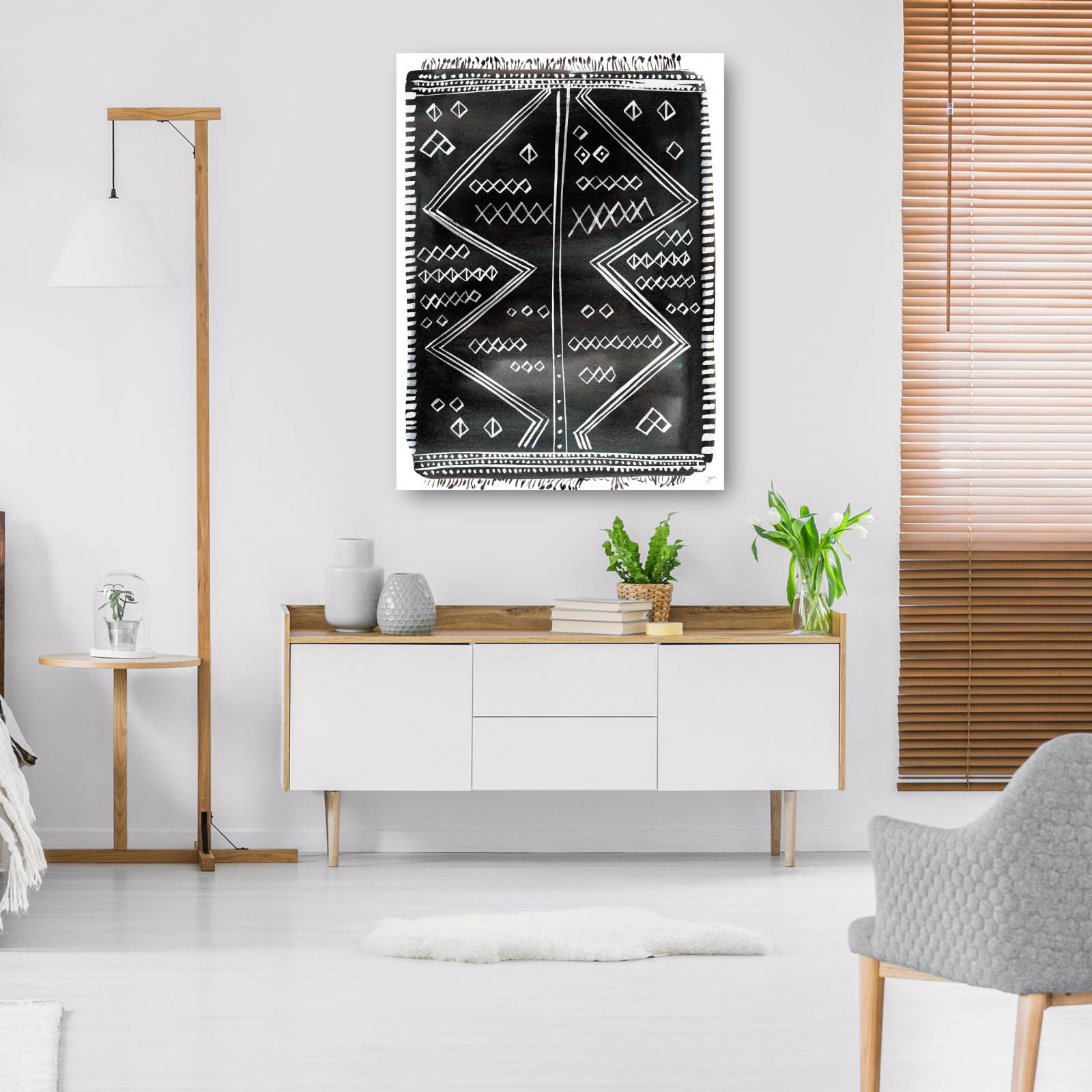 cuadro decorativo Alfombra Bereber I