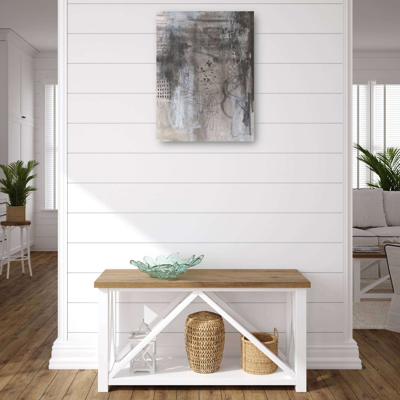 cuadro decorativo Materia gris I