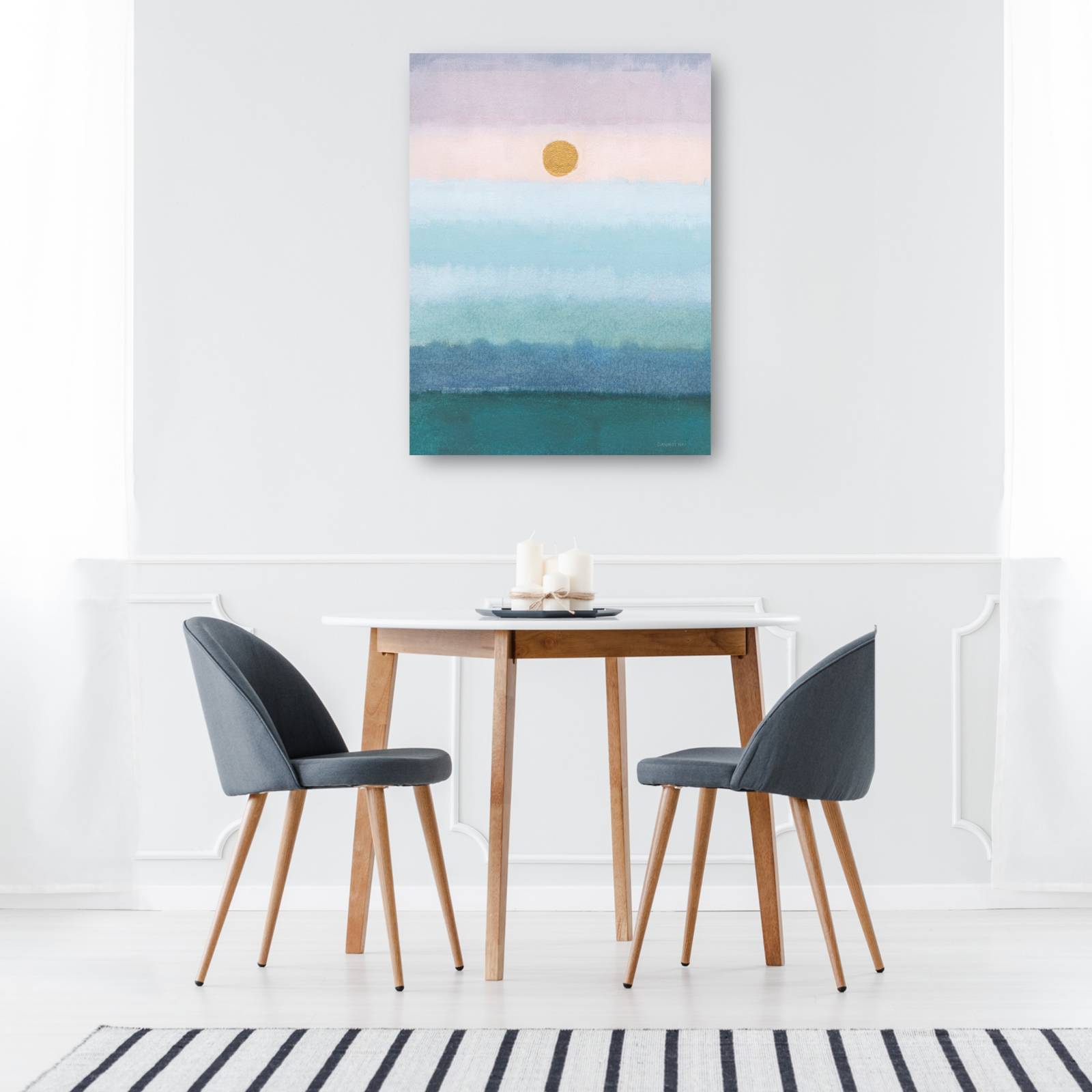 cuadro decorativo Ascendente y poniente