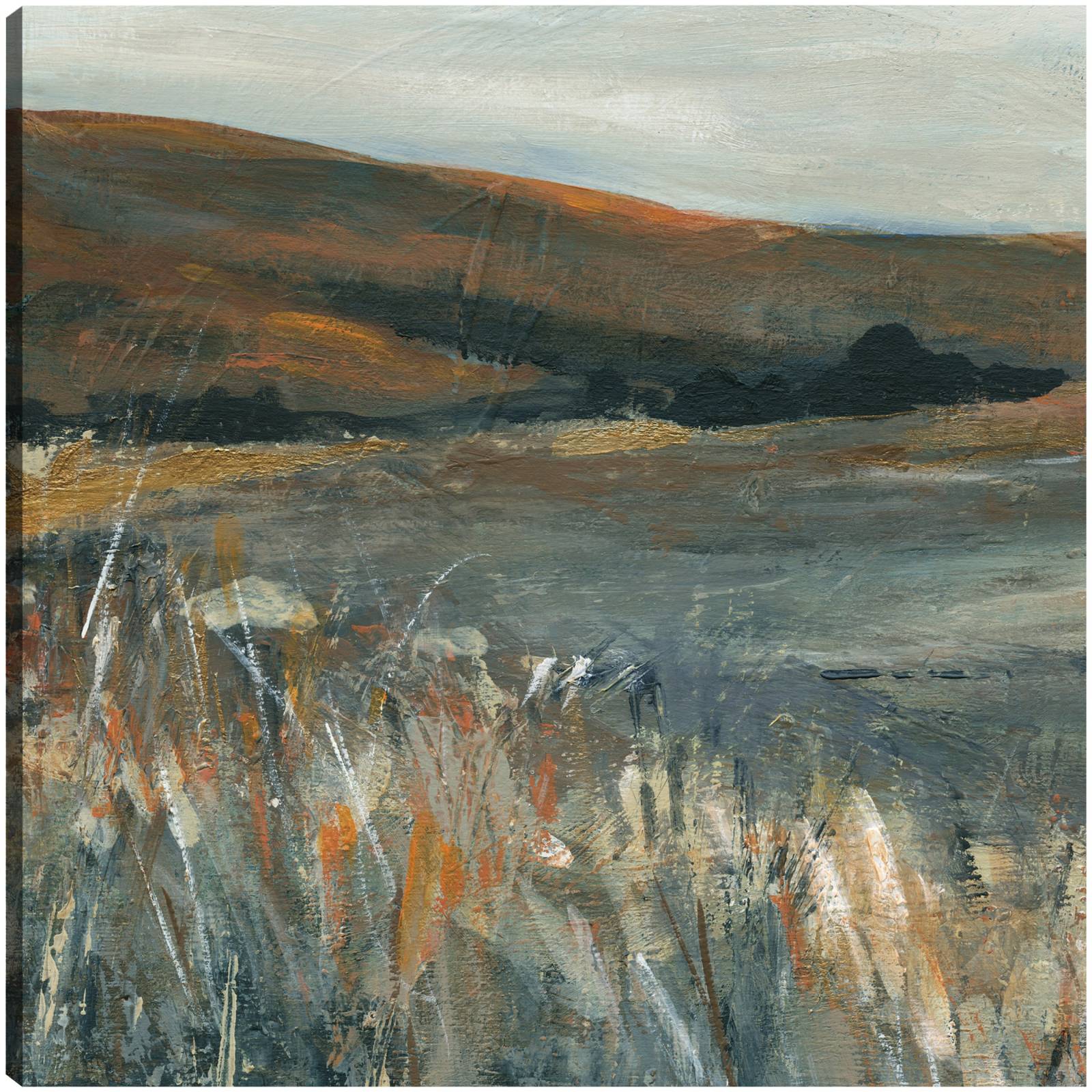 cuadro decorativo Anochecer de cobre I