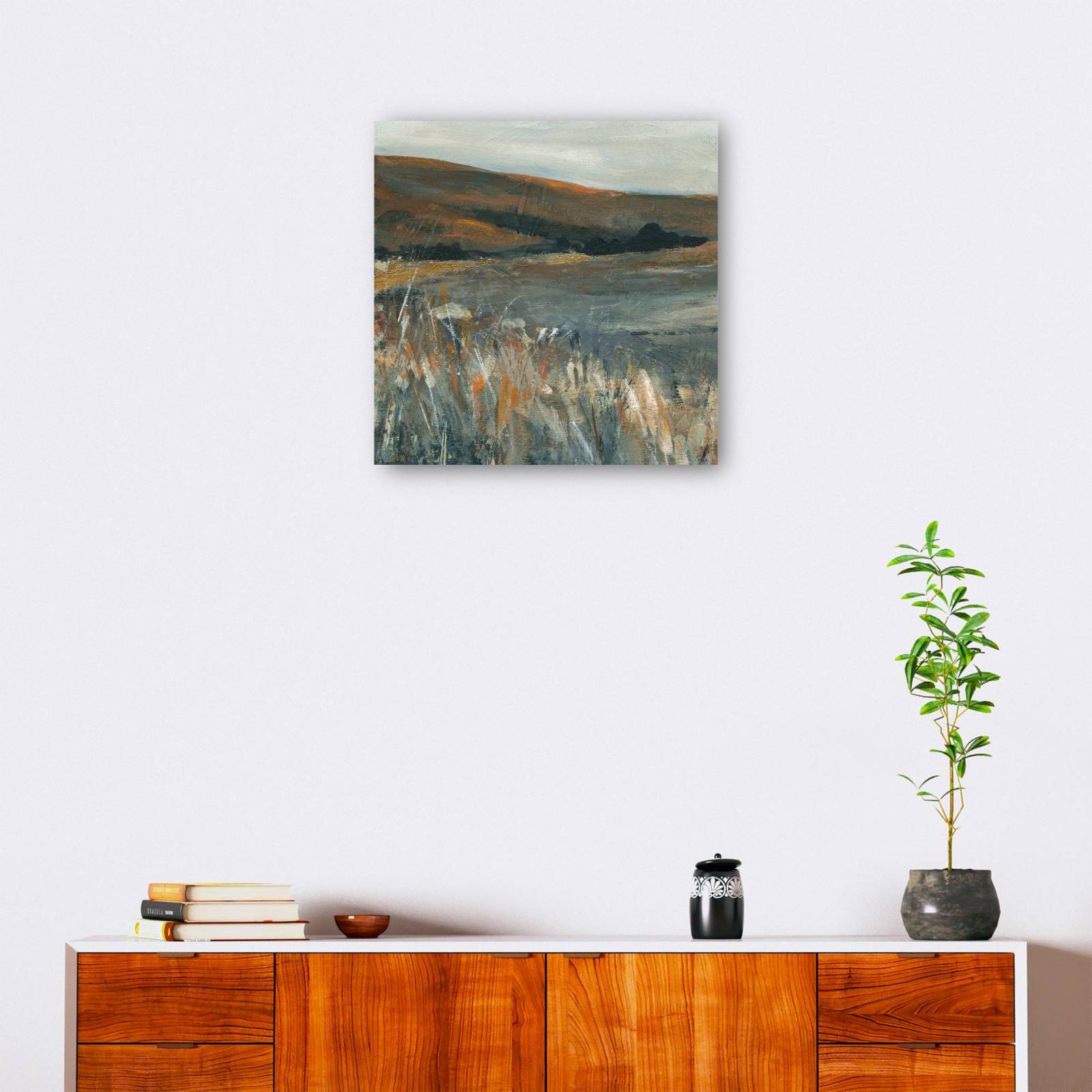 cuadro decorativo Anochecer de cobre I