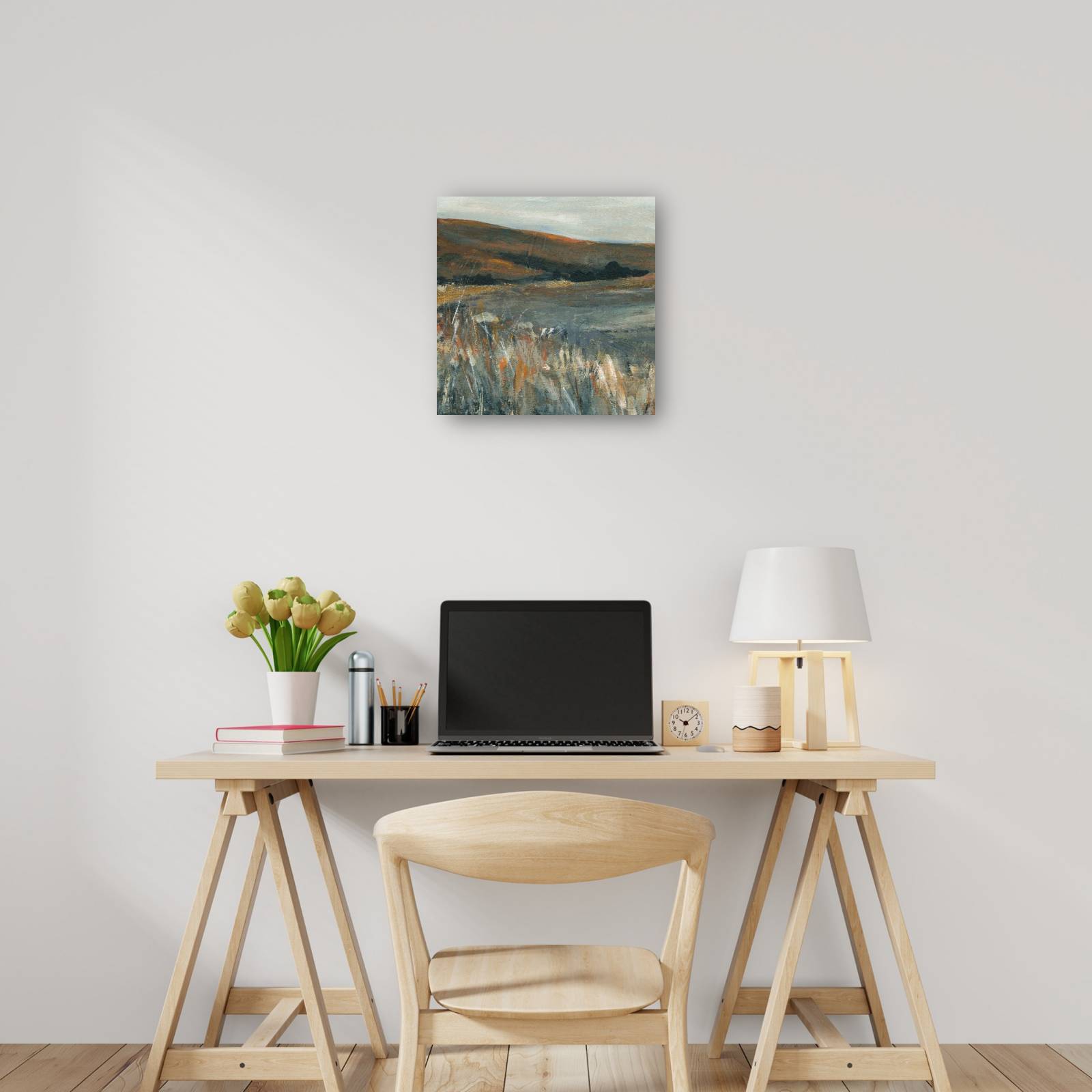 cuadro decorativo Anochecer de cobre I