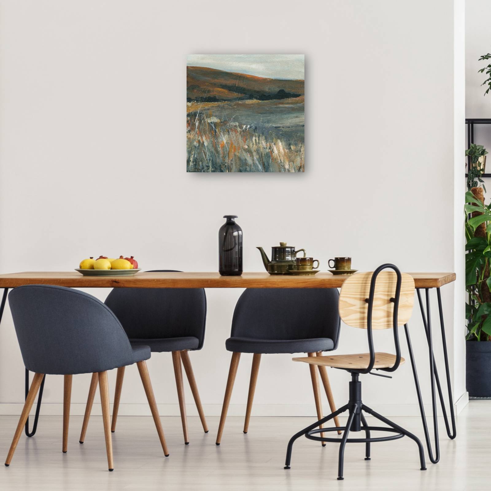 cuadro decorativo Anochecer de cobre I