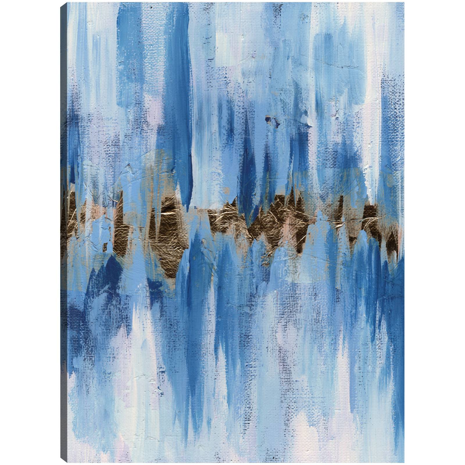 cuadro decorativo Resumen azul II