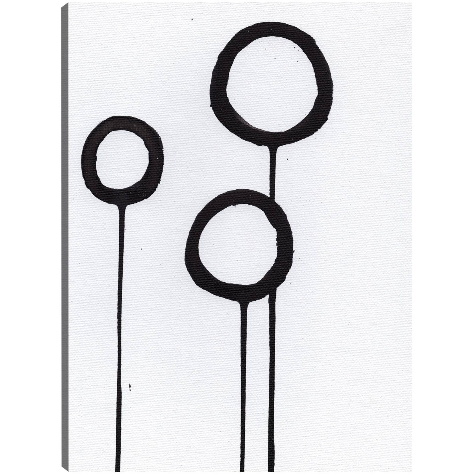 cuadro decorativo blanco y negro III