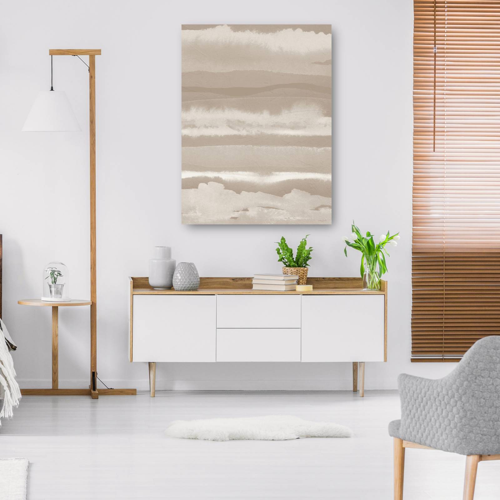 cuadro decorativo Ondas de arena