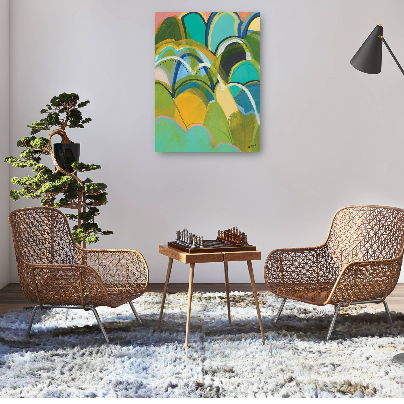 cuadro decorativo Irrumpir en el número 1