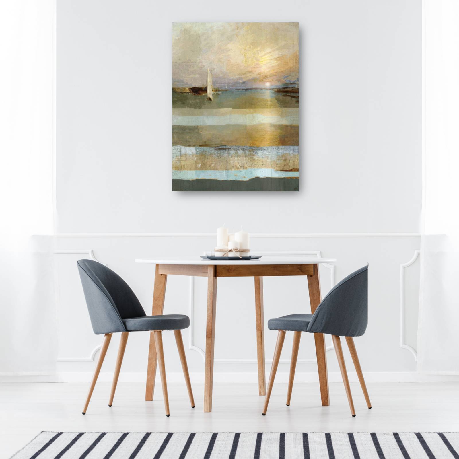 cuadro decorativo Dorado