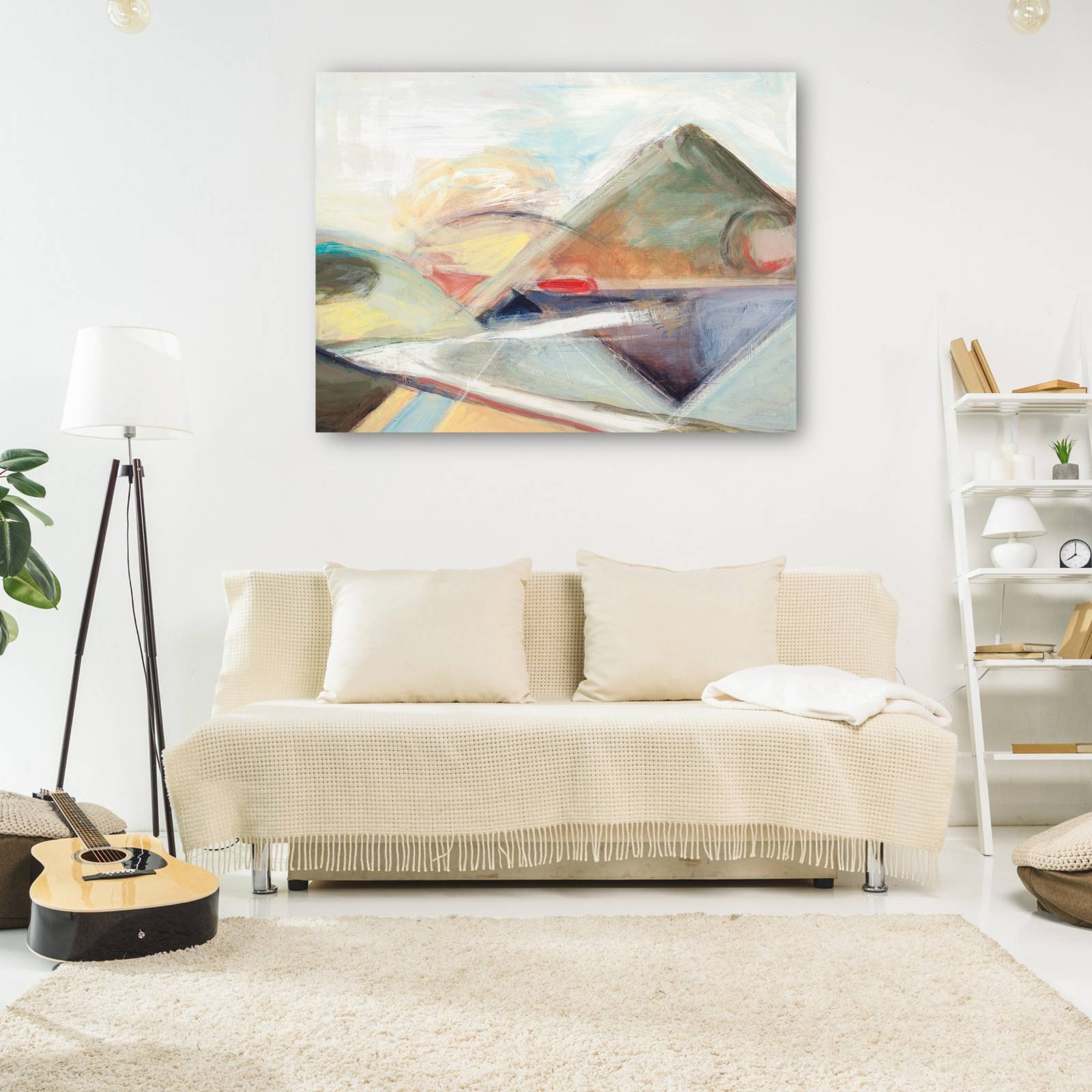 cuadro decorativo Reflejo morado