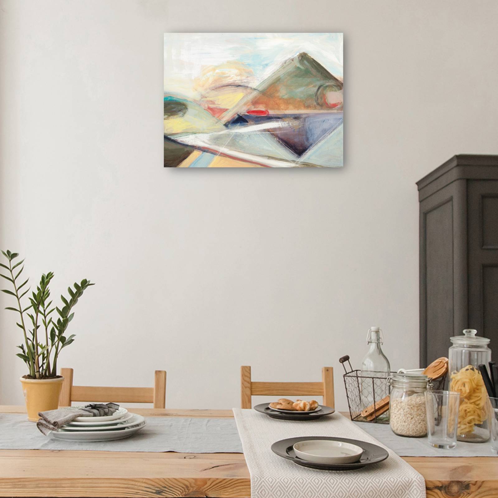 cuadro decorativo Reflejo morado