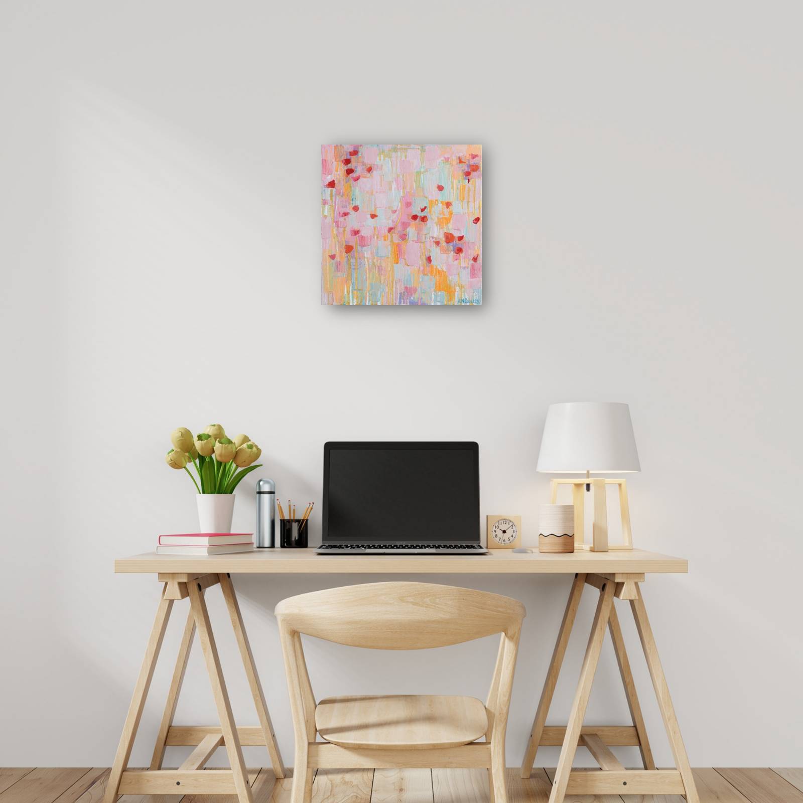 cuadro decorativo Besos revoloteantes I