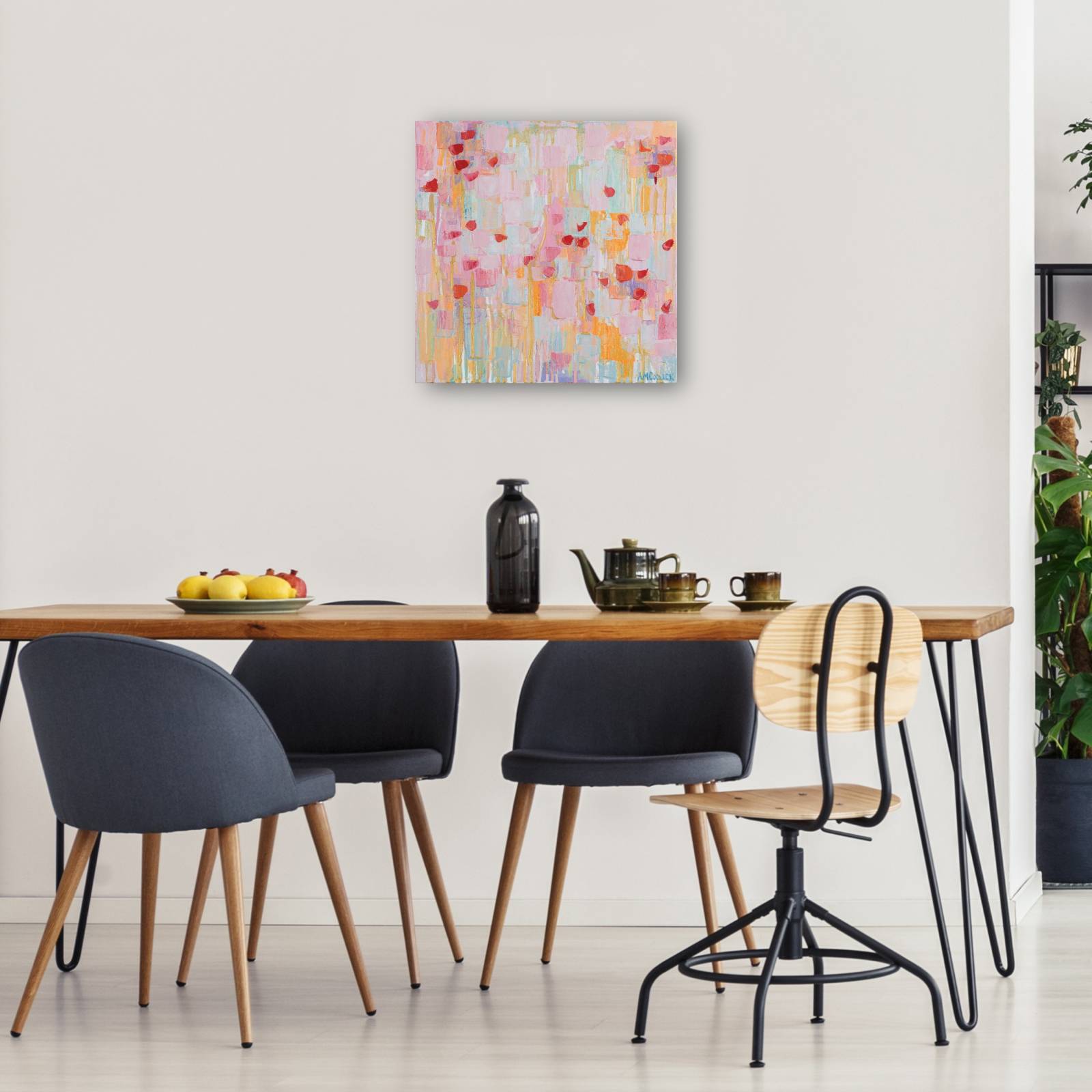 cuadro decorativo Besos revoloteantes I