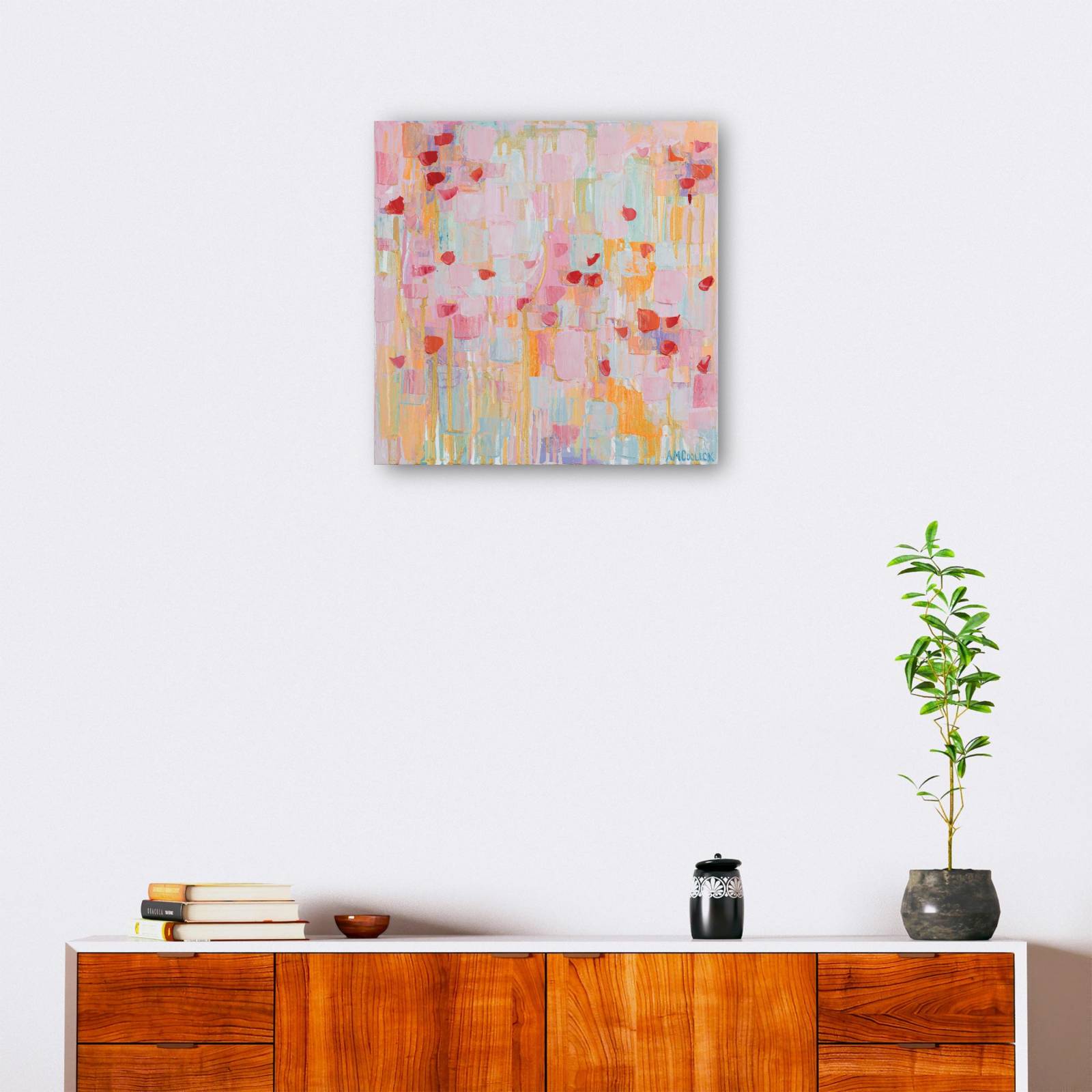 cuadro decorativo Besos revoloteantes I