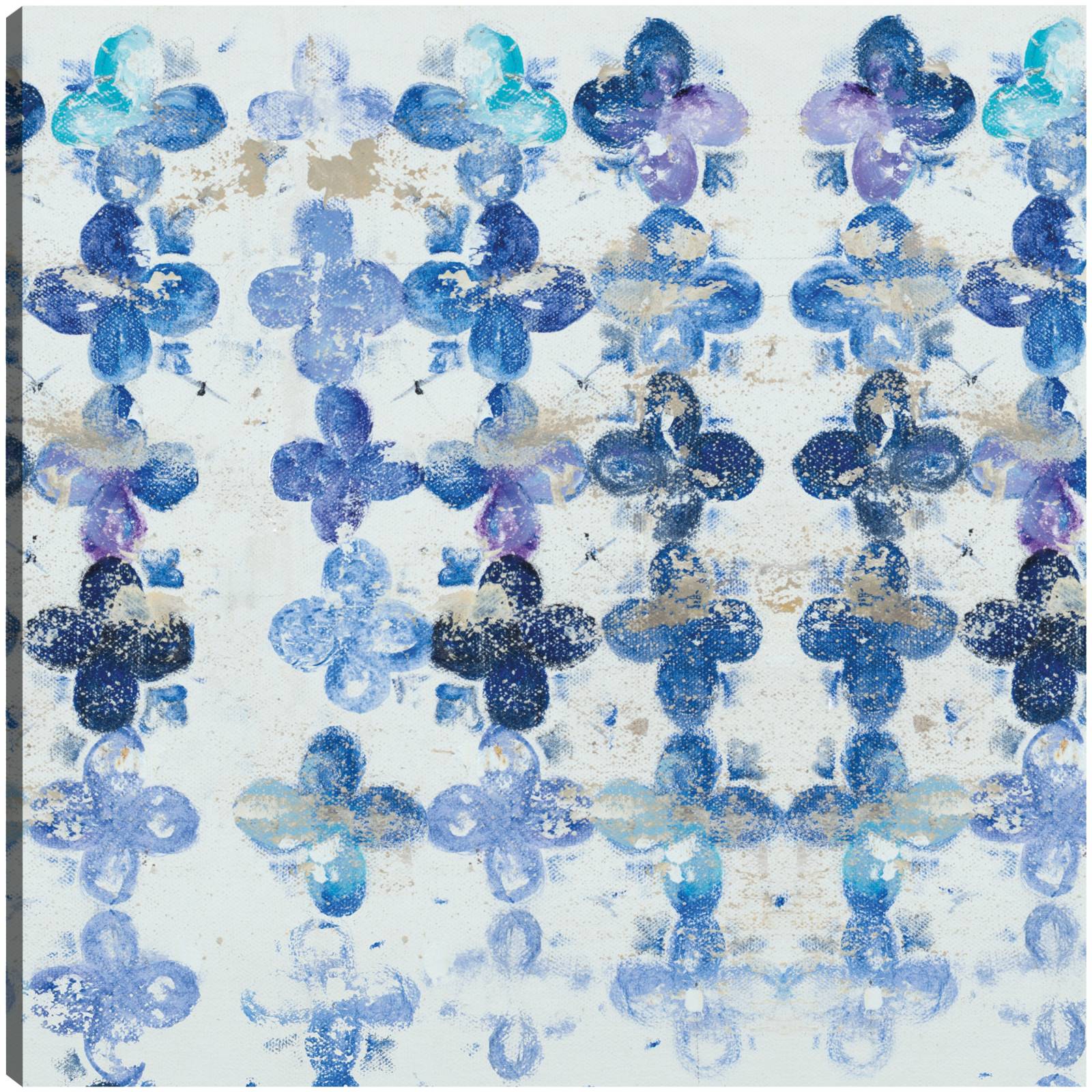 cuadro decorativo Cuadrifolio azul IV