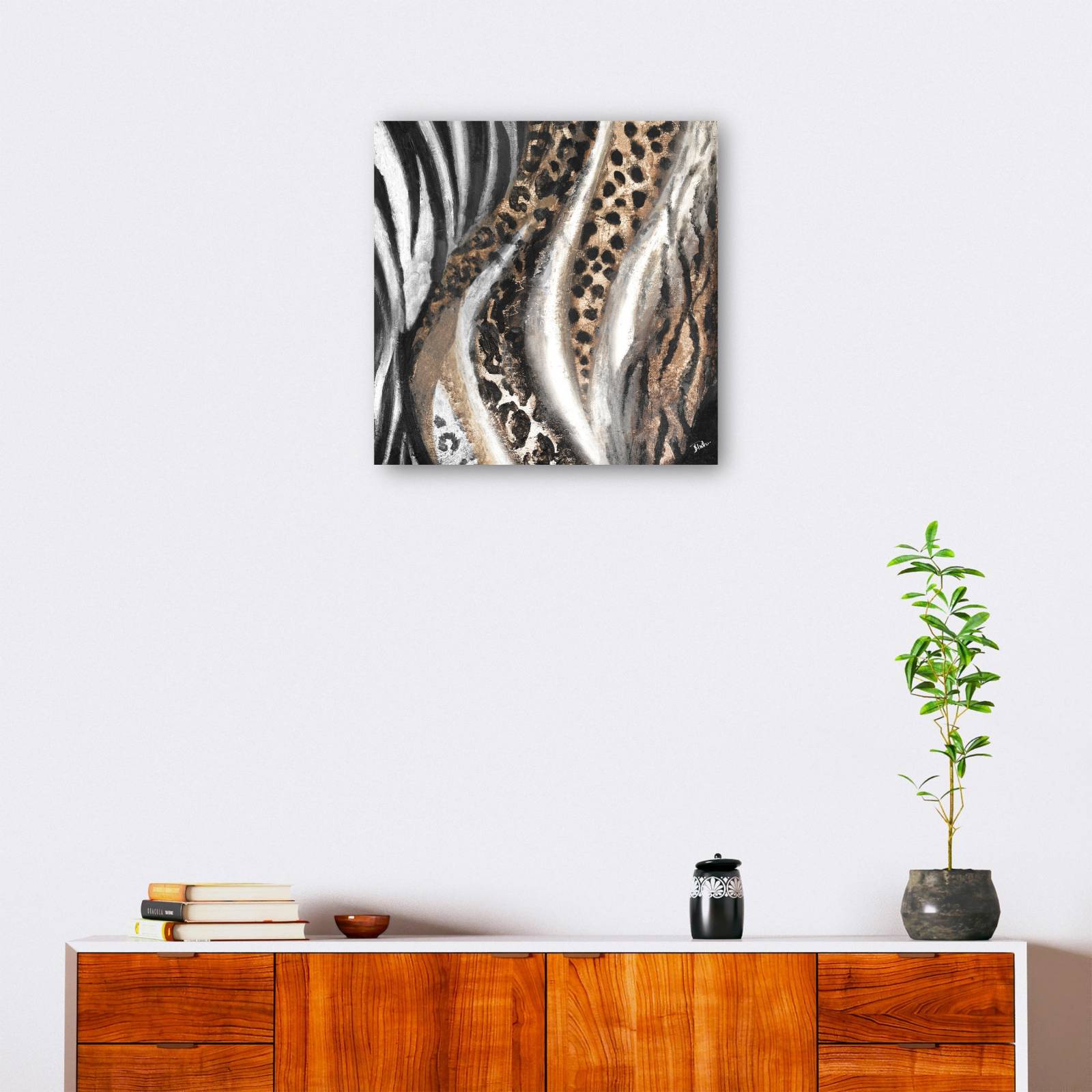 cuadro decorativo Plaza del toque africano