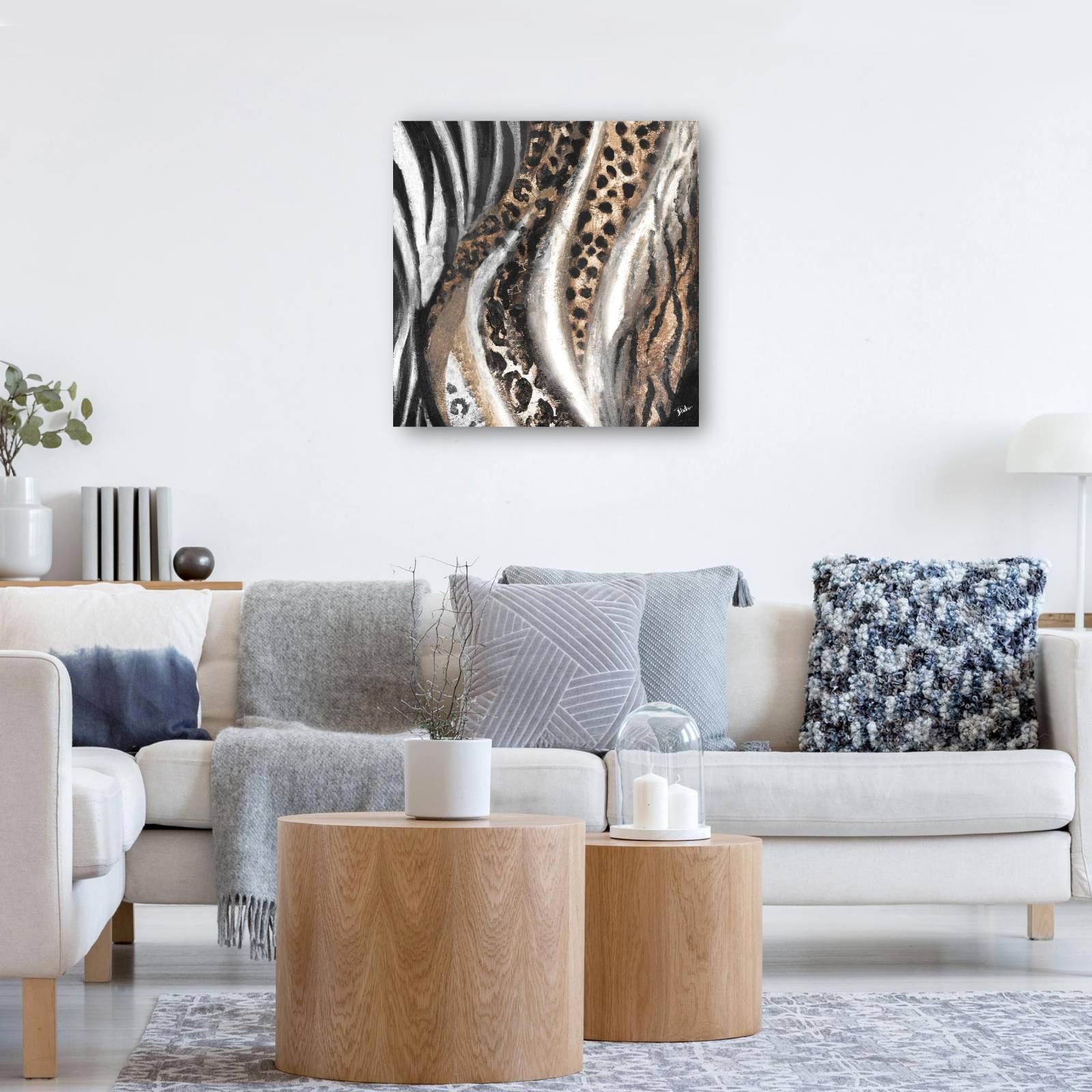 cuadro decorativo Plaza del toque africano