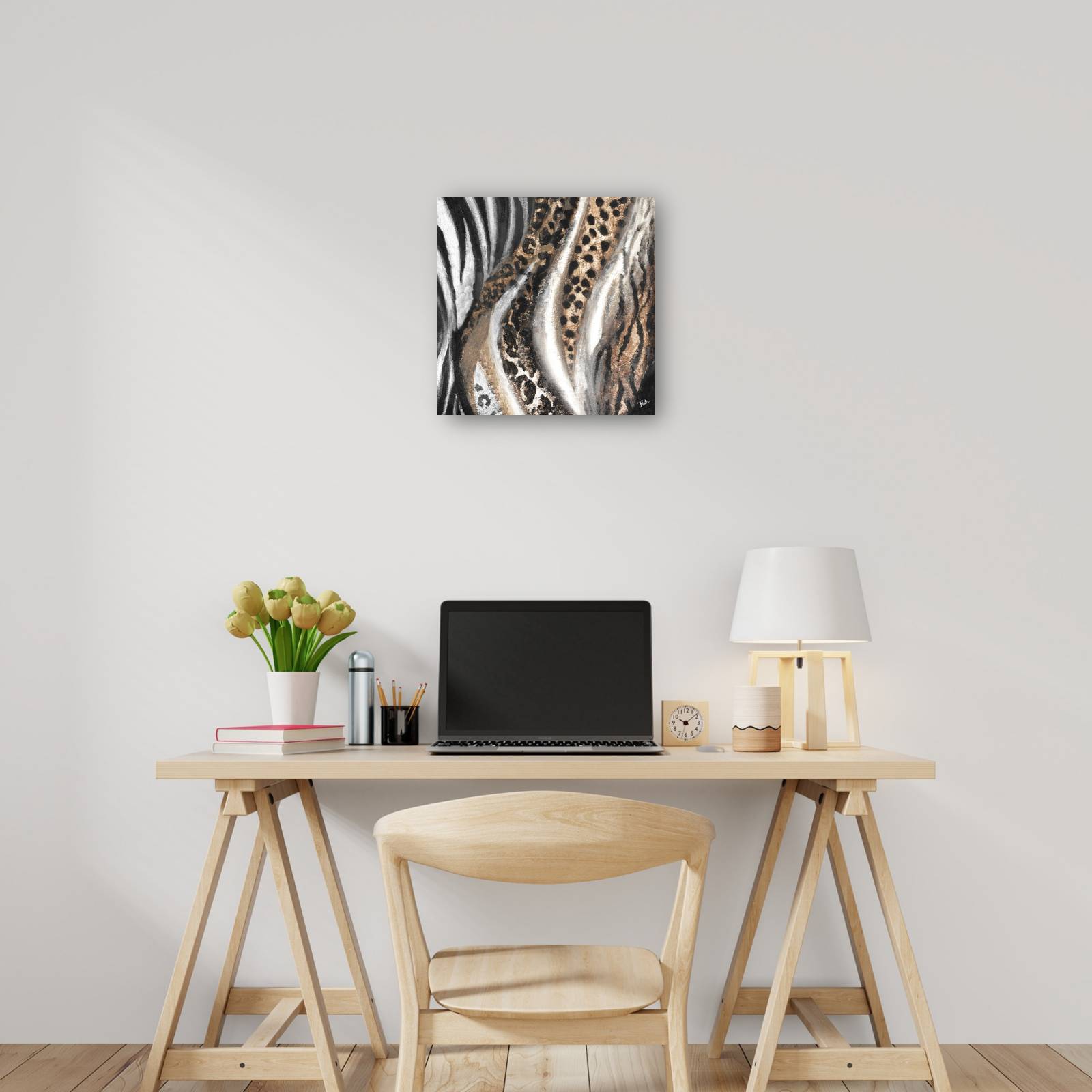 cuadro decorativo Plaza del toque africano