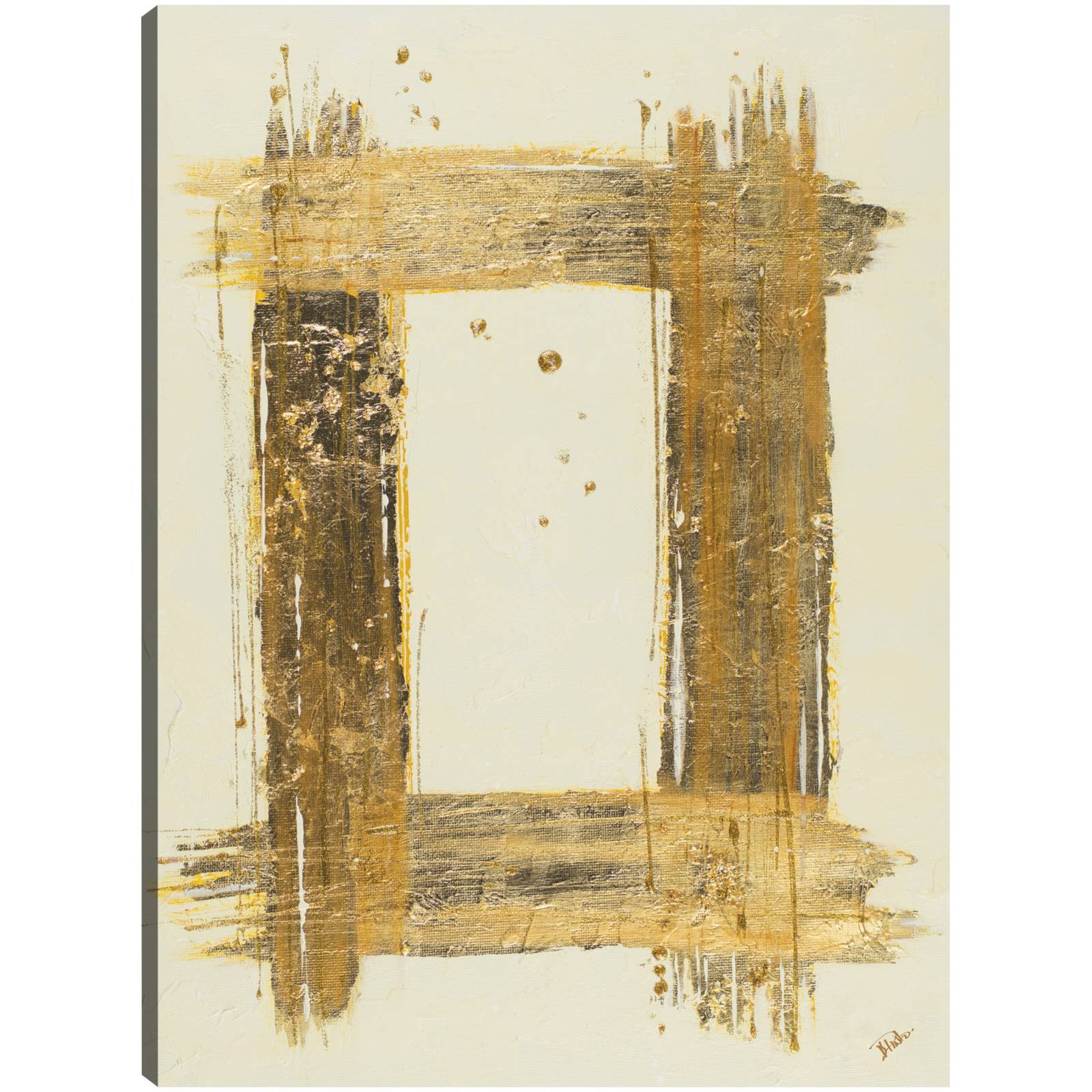 cuadro decorativo Rectángulo de oro