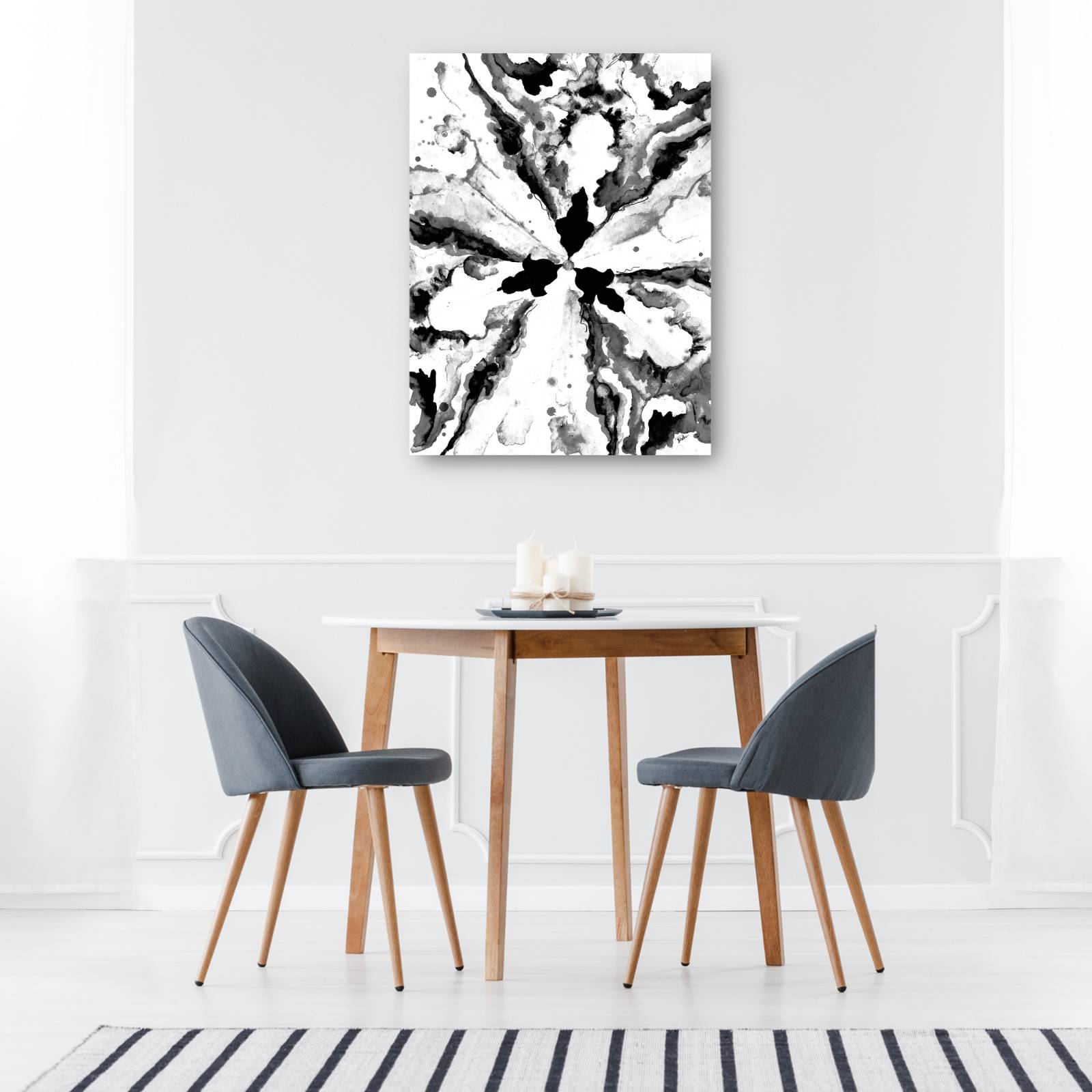 cuadro decorativo Constelación monocromática