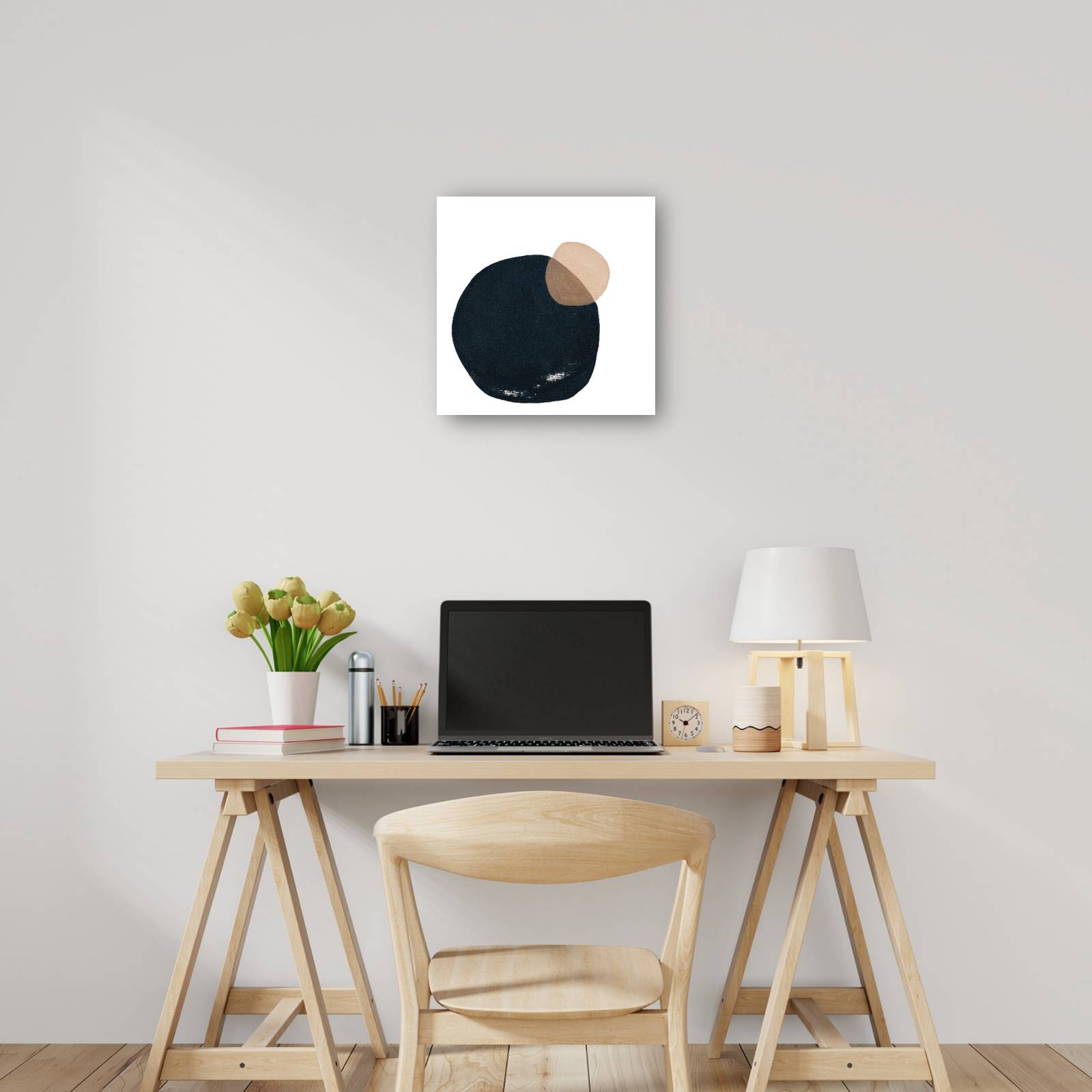 cuadro decorativo abstracción circular