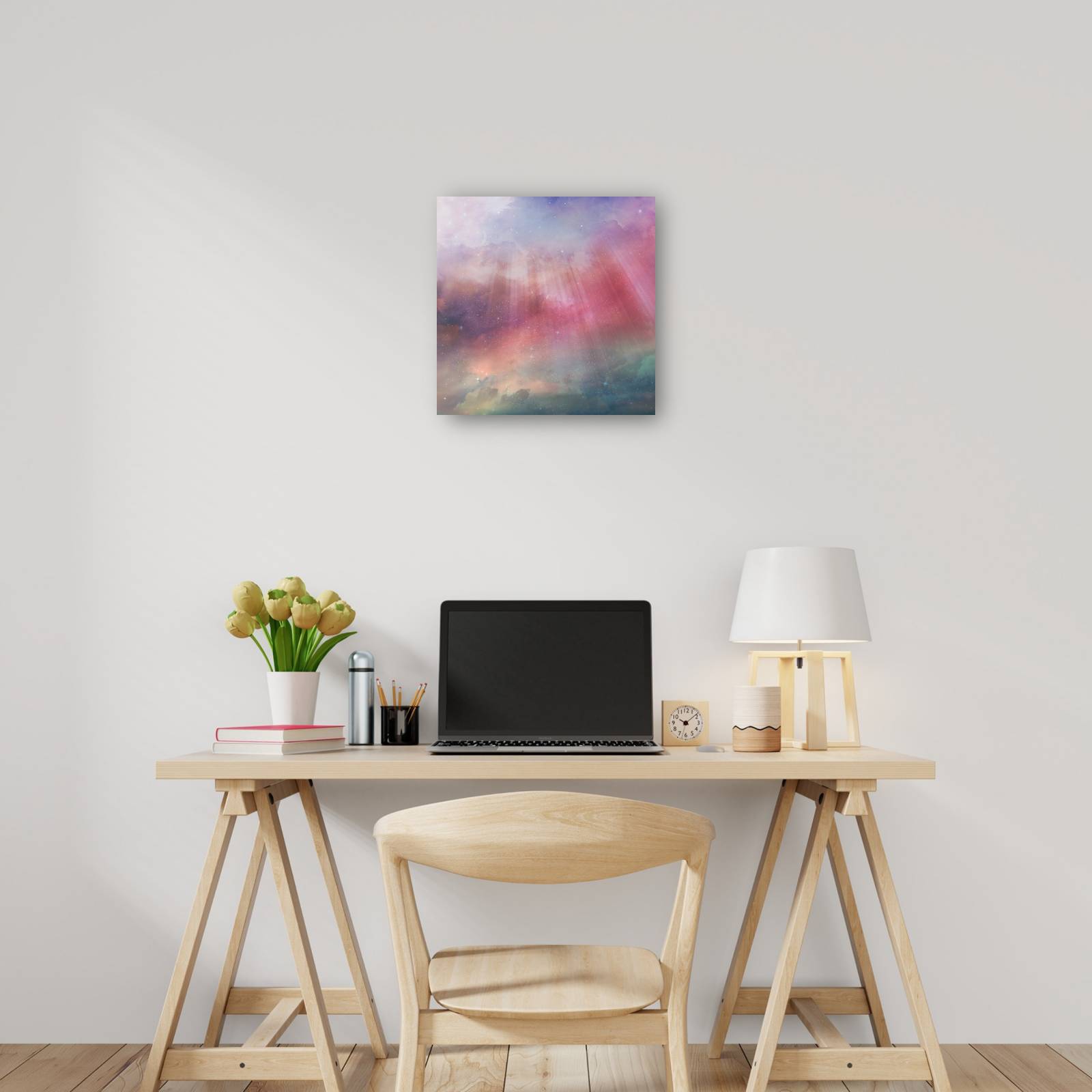cuadro decorativo Cielo de polvo de estrellas del arco iris