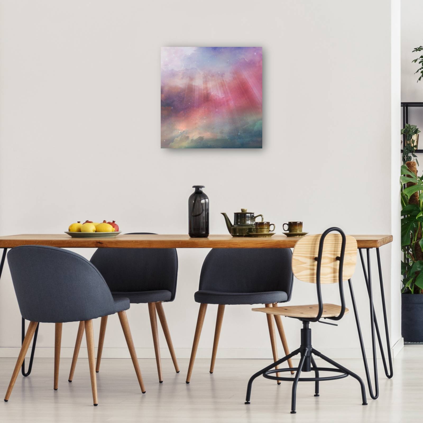 cuadro decorativo Cielo de polvo de estrellas del arco iris