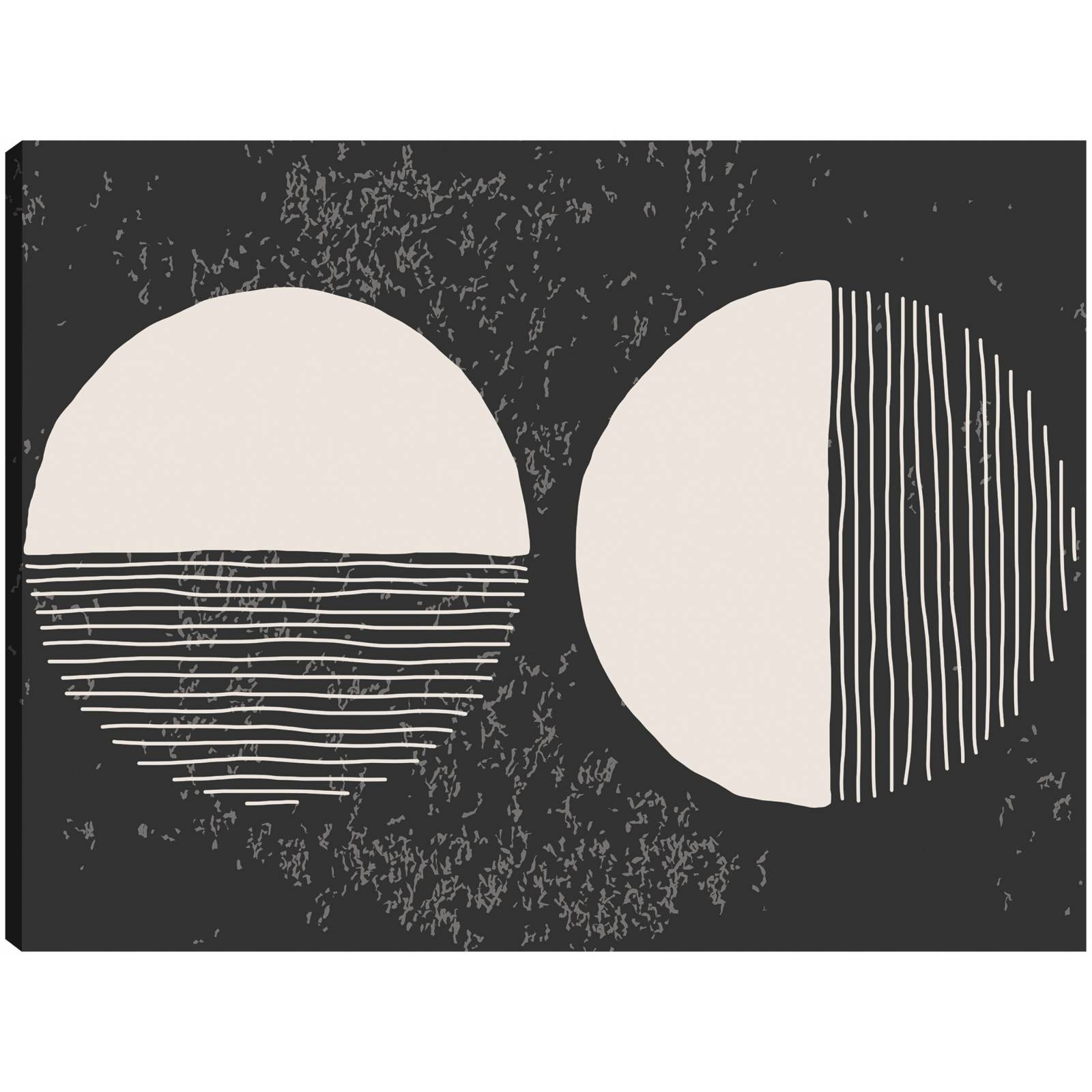 cuadro decorativo Resumen de líneas de luna llena