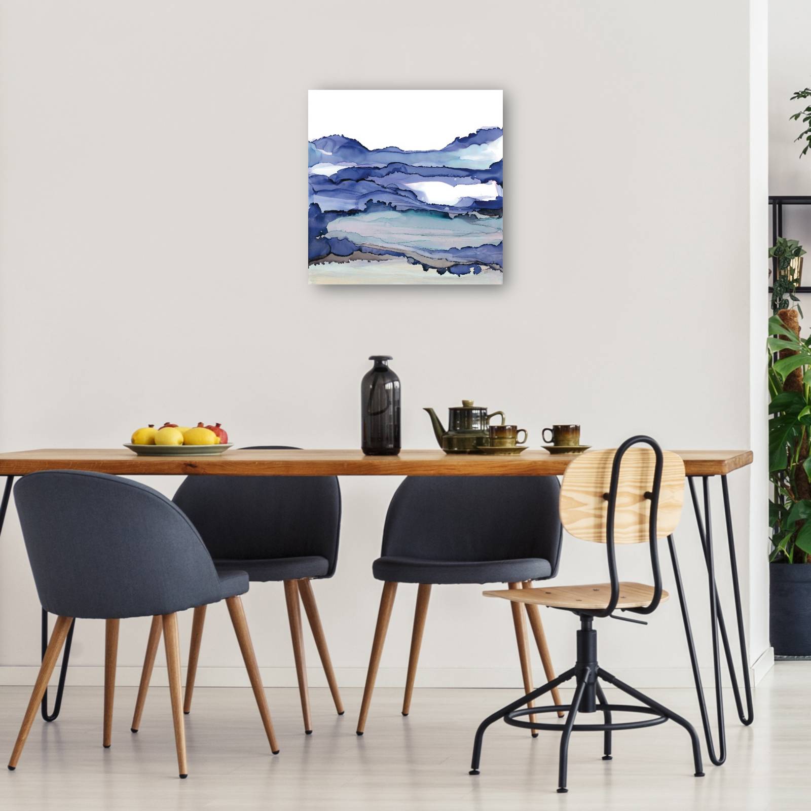 cuadro decorativo Paisaje azul II