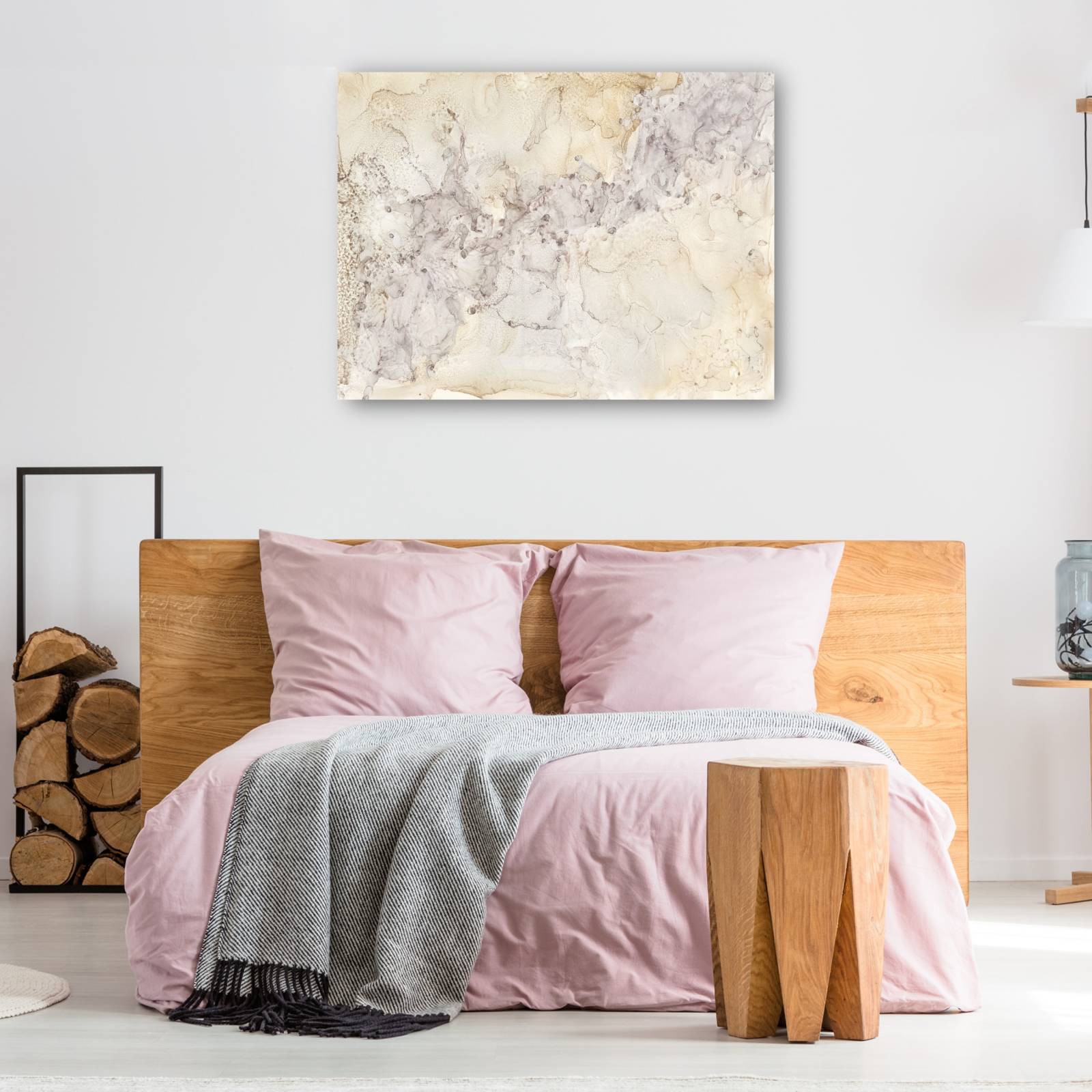 cuadro decorativo Resumen de minerales de oro y plata