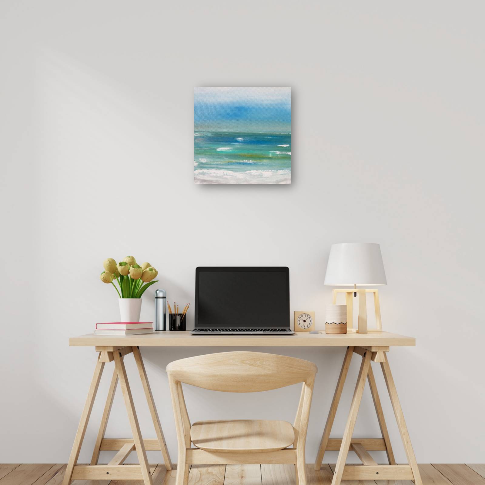 cuadro decorativo Paisaje vertical del océano