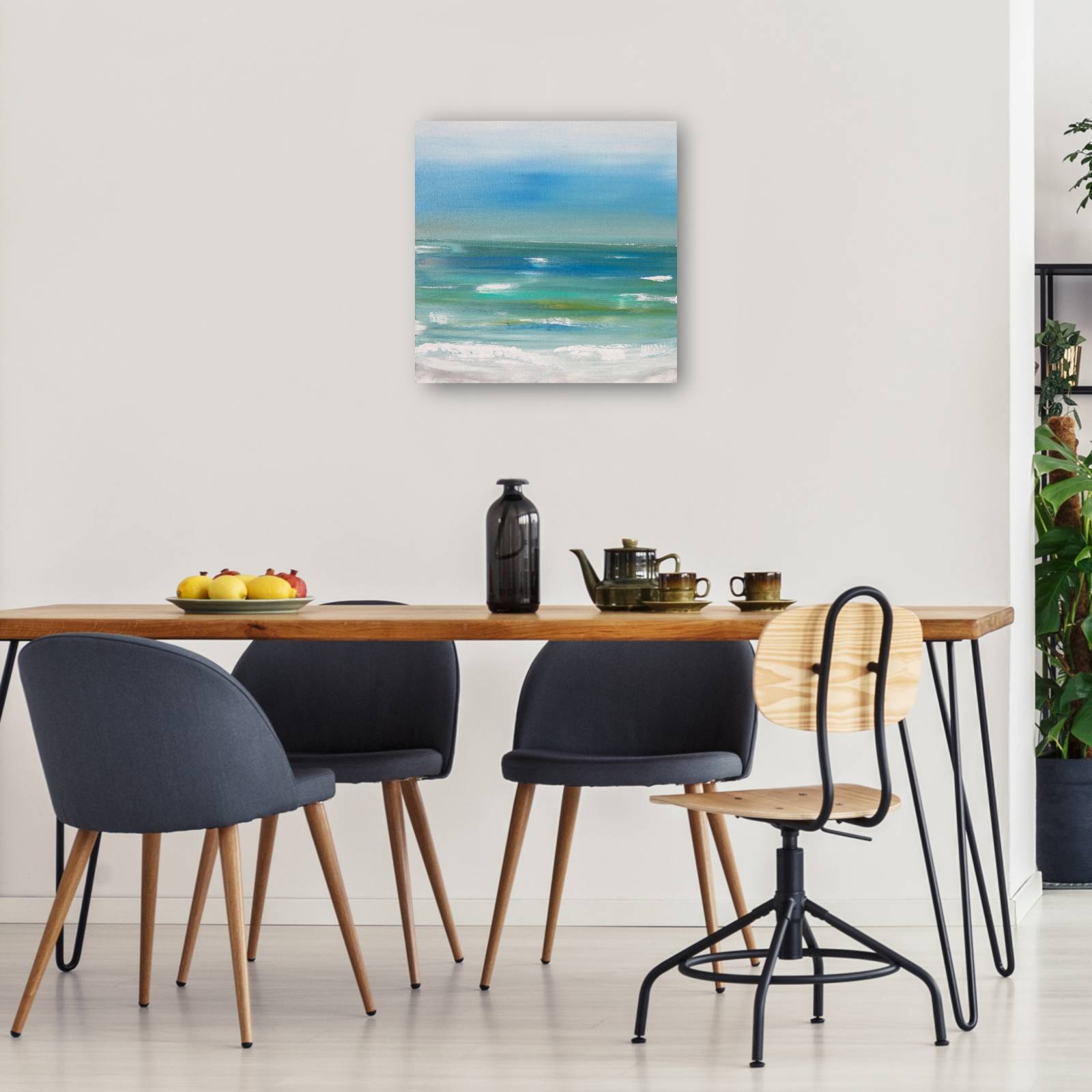 cuadro decorativo Paisaje vertical del océano