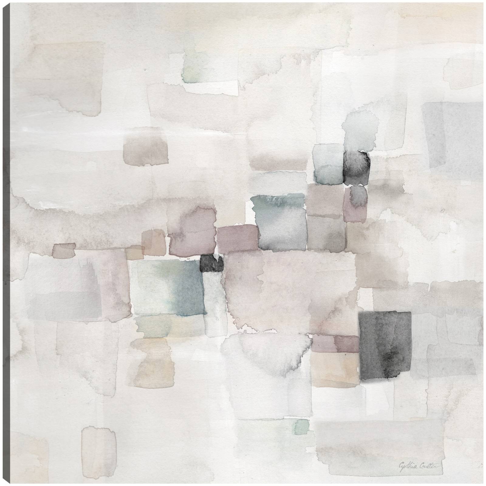 cuadro decorativo Cuadrado abstracto gris II