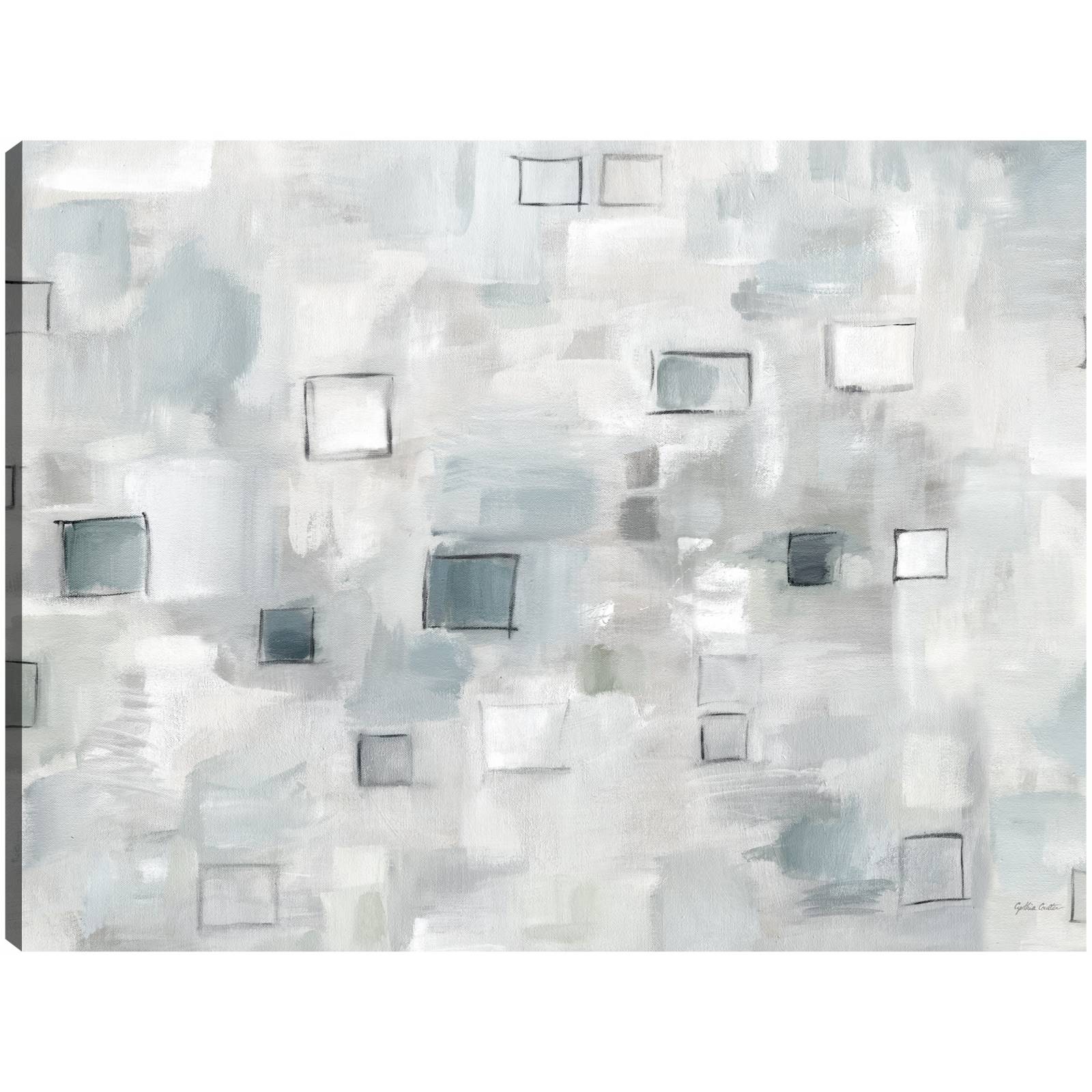 cuadro decorativo Conjunto de cuadrícula Paisaje neutral