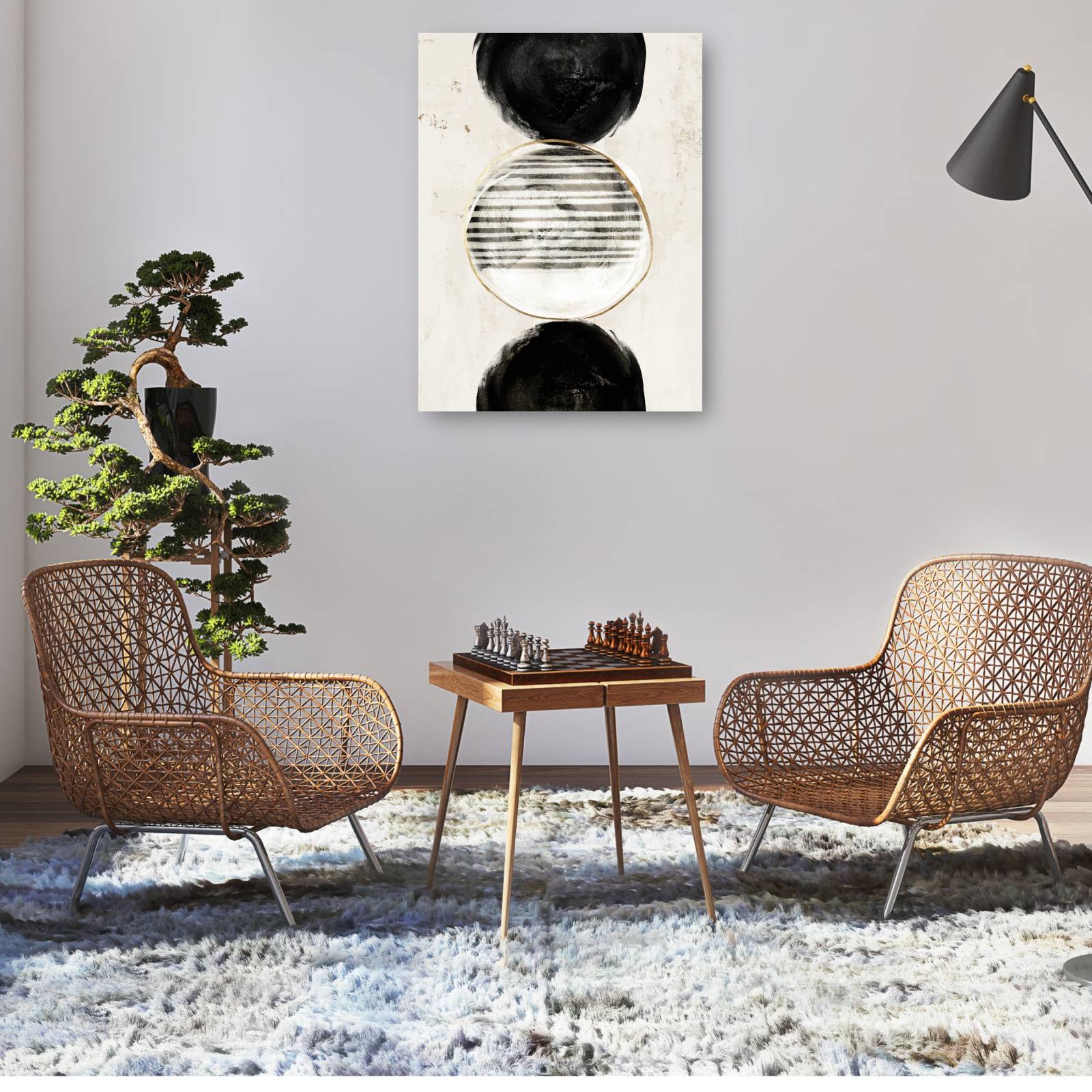 cuadro decorativo Equilibrio y Armonía