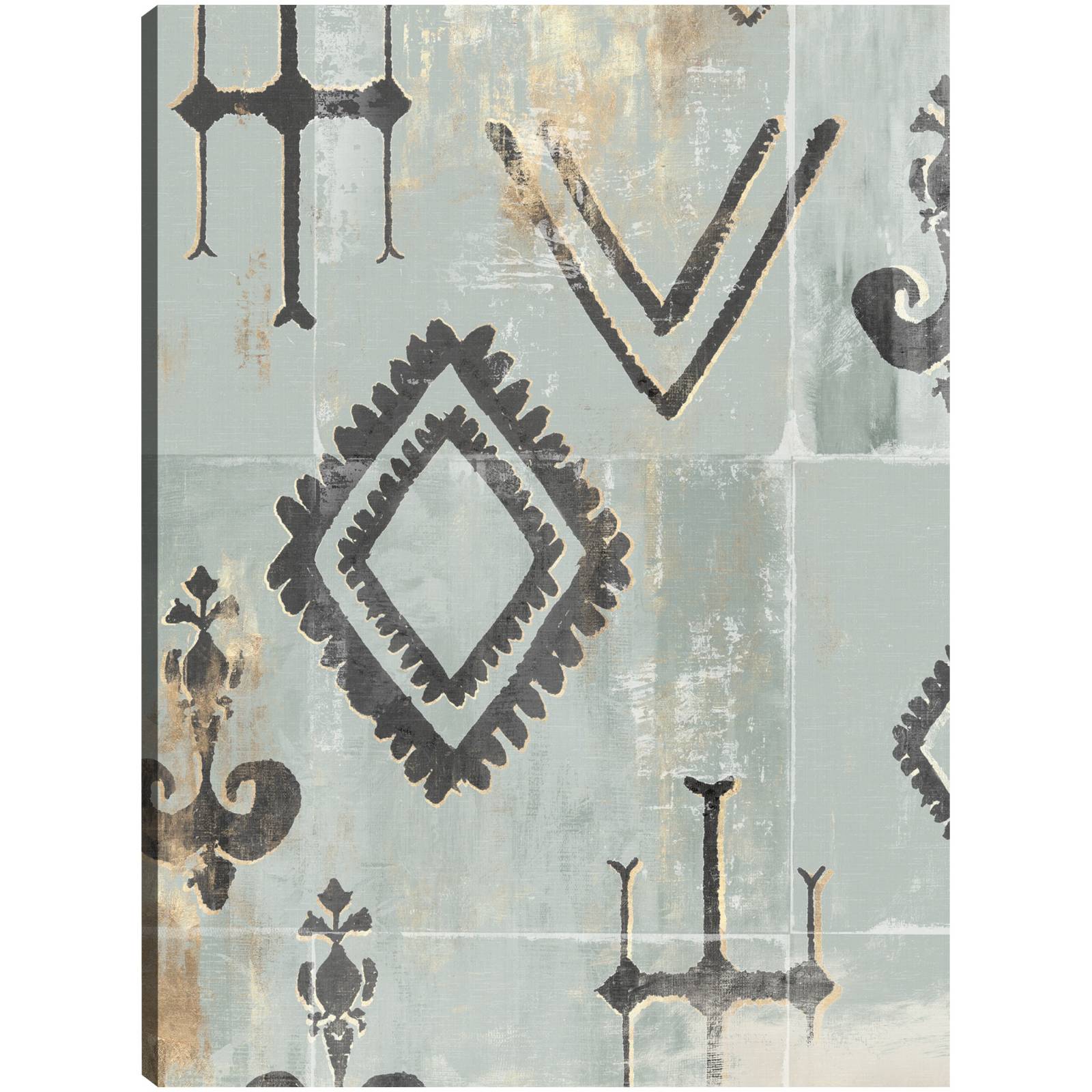 cuadro decorativo Dorado adornado I