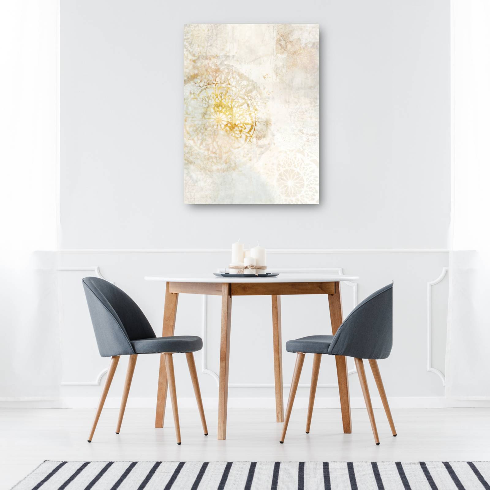 cuadro decorativo circulo de sol