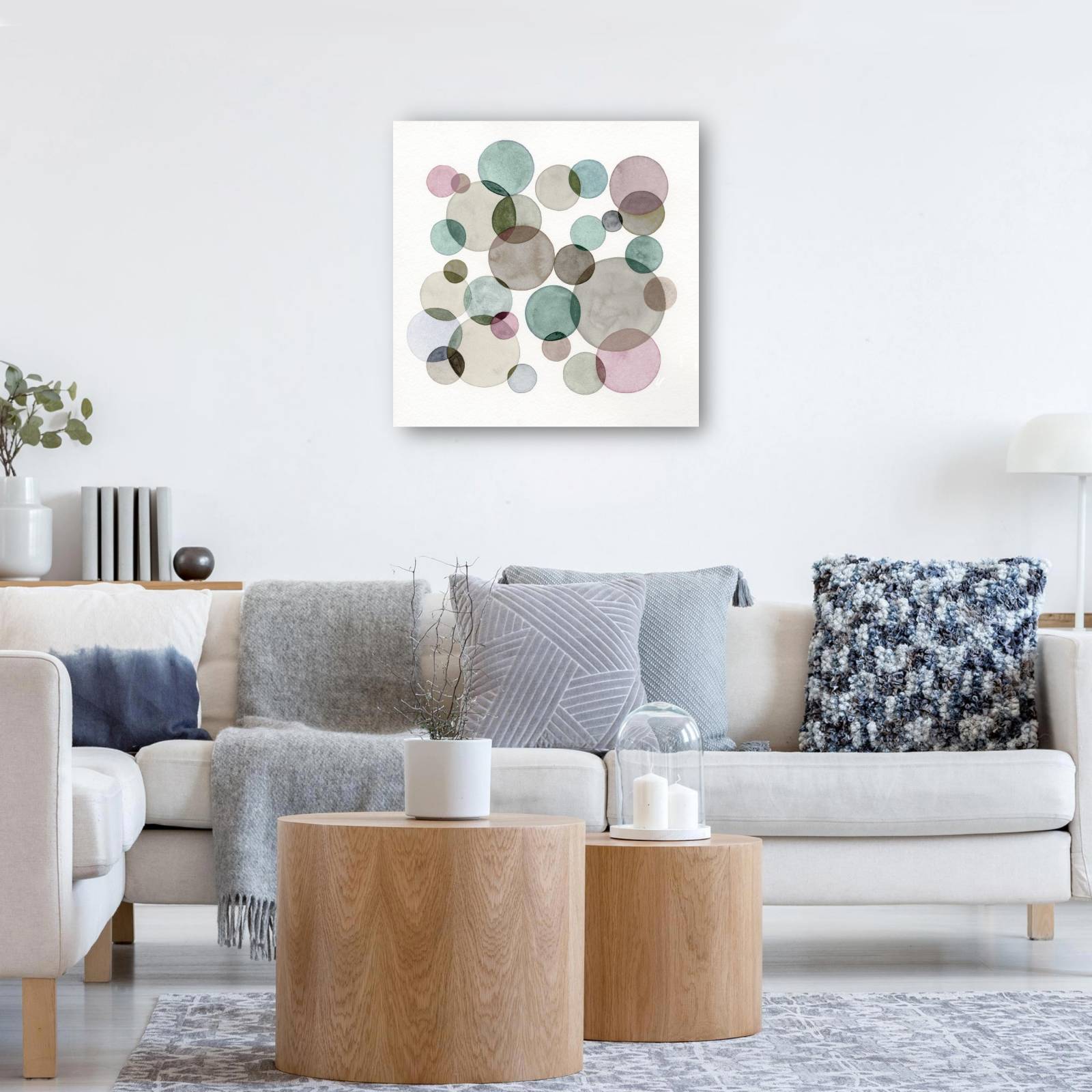 cuadro decorativo Lunas pequeñas