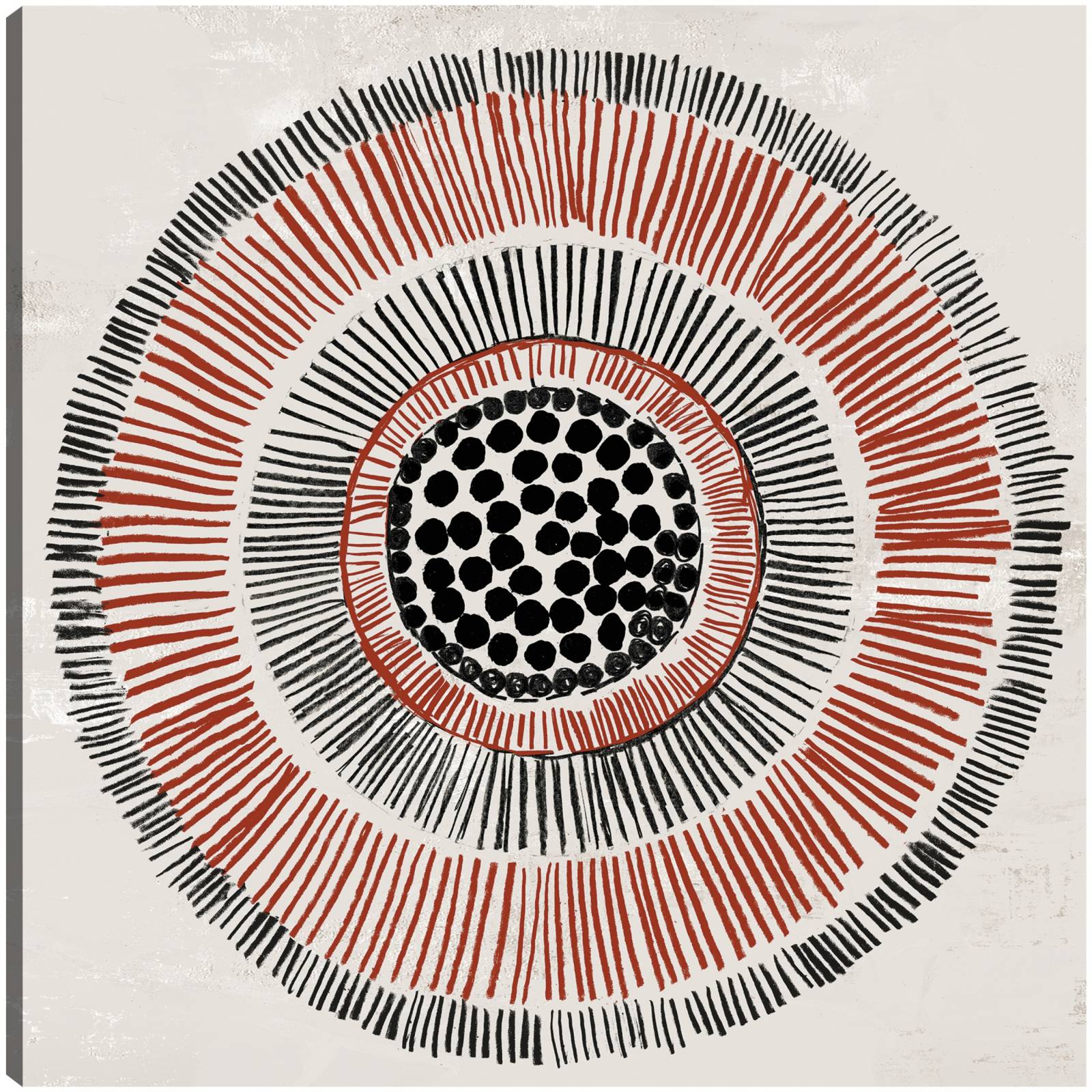 cuadro decorativo Tribales redondos II